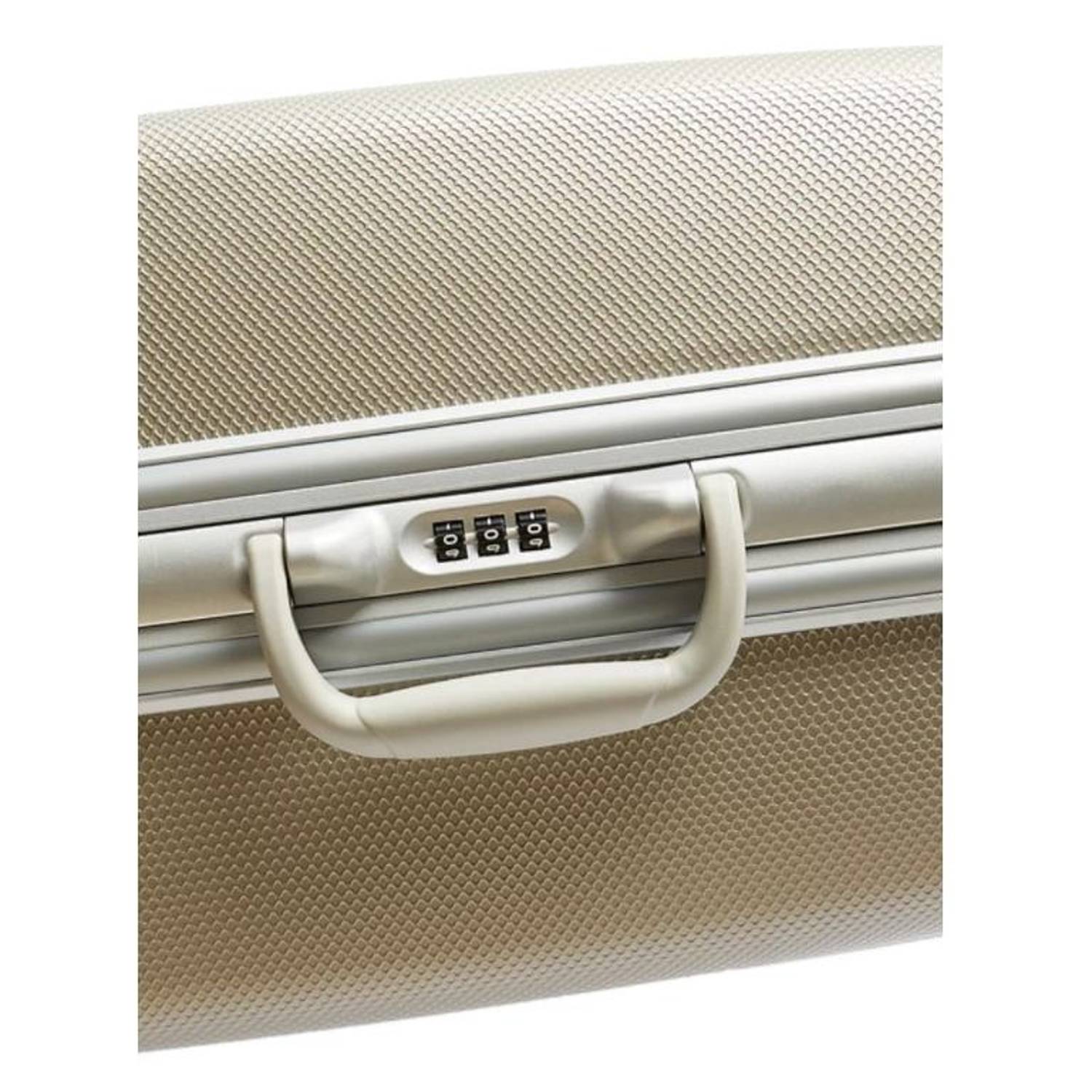 Eminent ABS Trolley Luggage Bag Light Silver 25inch E8M6-25_SLVLH Eminent ABS Trolley Luggage Bag Light Silver 25inch E8M6-25_SLVLH