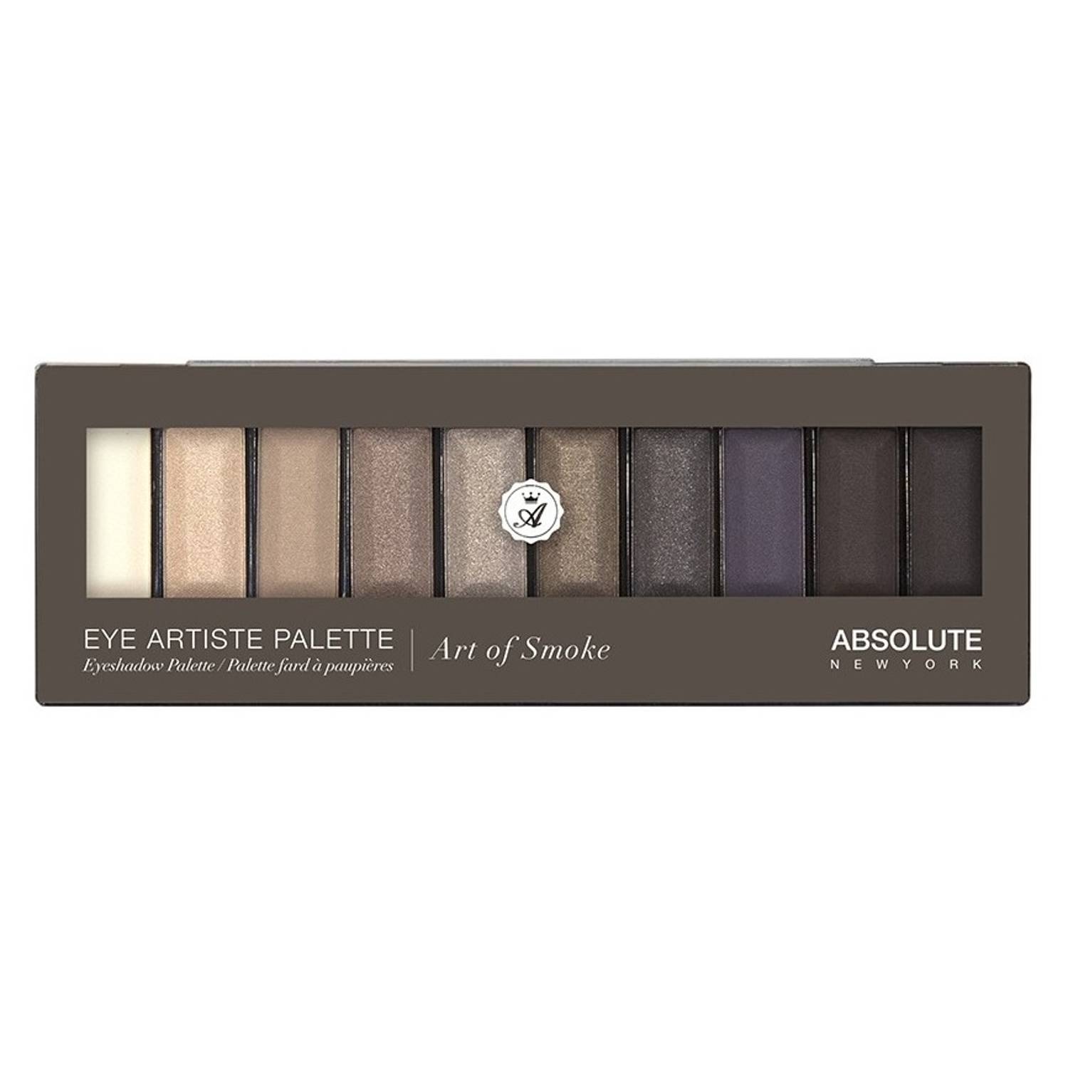 Absolute New York Eye Artist Palette Eyeshadow Smoke ABS0AEAP03 Absolute New York Eye Artist Palette Eyeshadow Smoke ABS0AEAP03