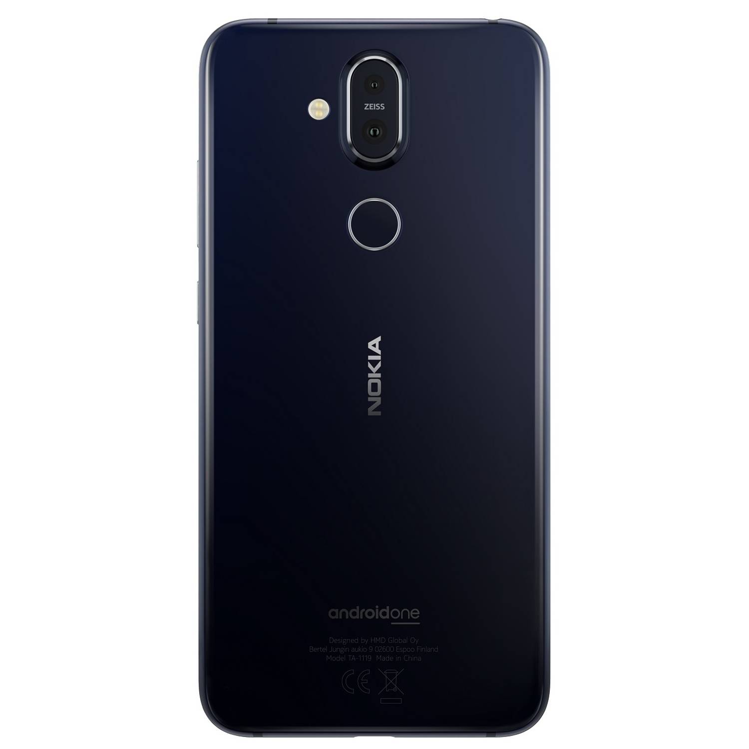 نوكيا 8.1 64 جيجابايت أزرق فضي هاتف ذكي ثنائي الشريحة TA1119 نوكيا 8.1 64 جيجابايت أزرق فضي هاتف ذكي ثنائي الشريحة TA1119