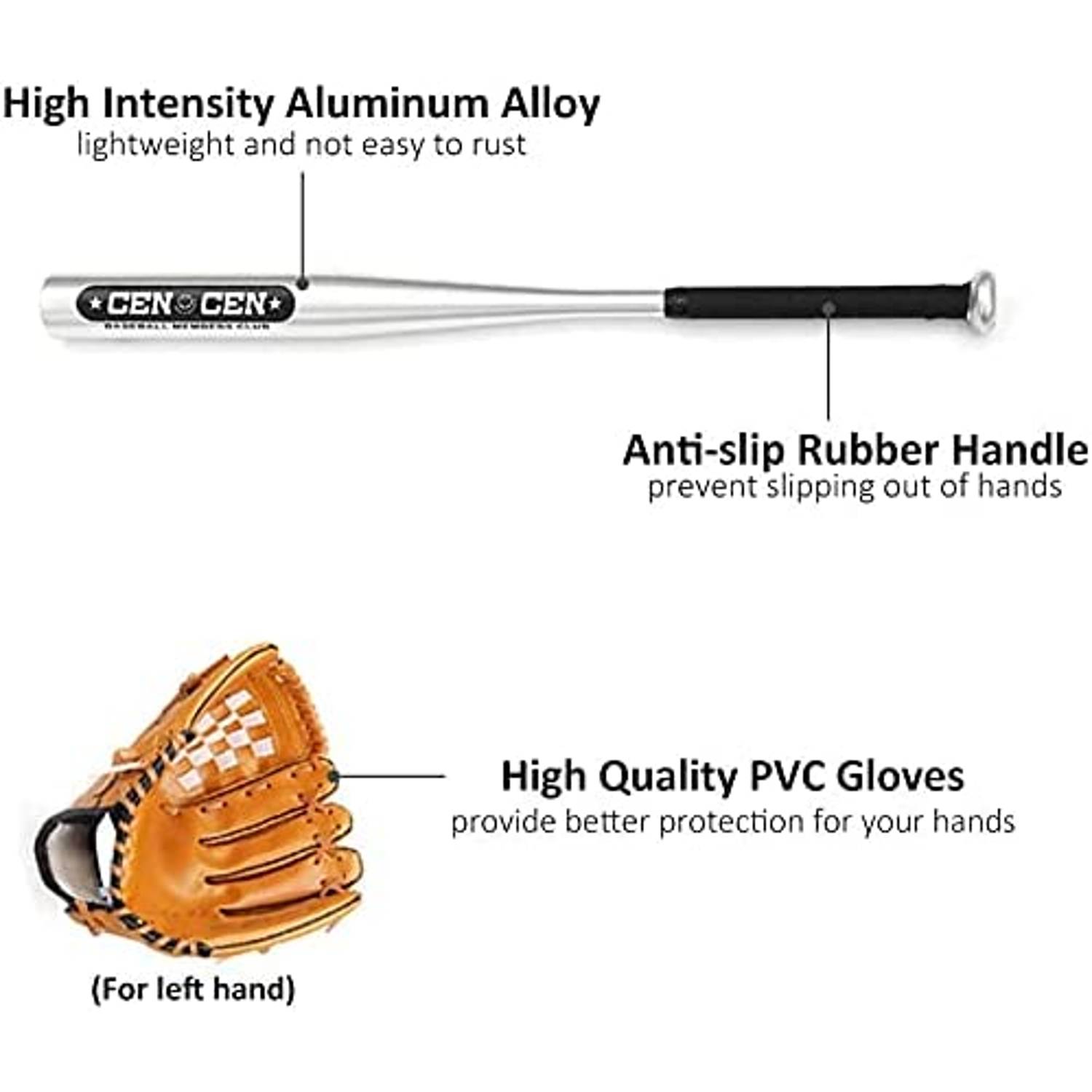 ULTIMAX Baseball bat with Lightweight Aluminum Alloy Baseball Bat and Glove, Teens Baseballs Set with Ball Carry Bag Safe & Durable Ideal Gift Choice for all Player Baseball Gloves 25in - Red ULTIMAX Baseball bat with Lightweight Aluminum Alloy Baseball Bat and Glove, Teens Baseballs Set with Ball Carry Bag Safe & Durable Ideal Gift Choice for all Player Baseball Gloves 25in - Red