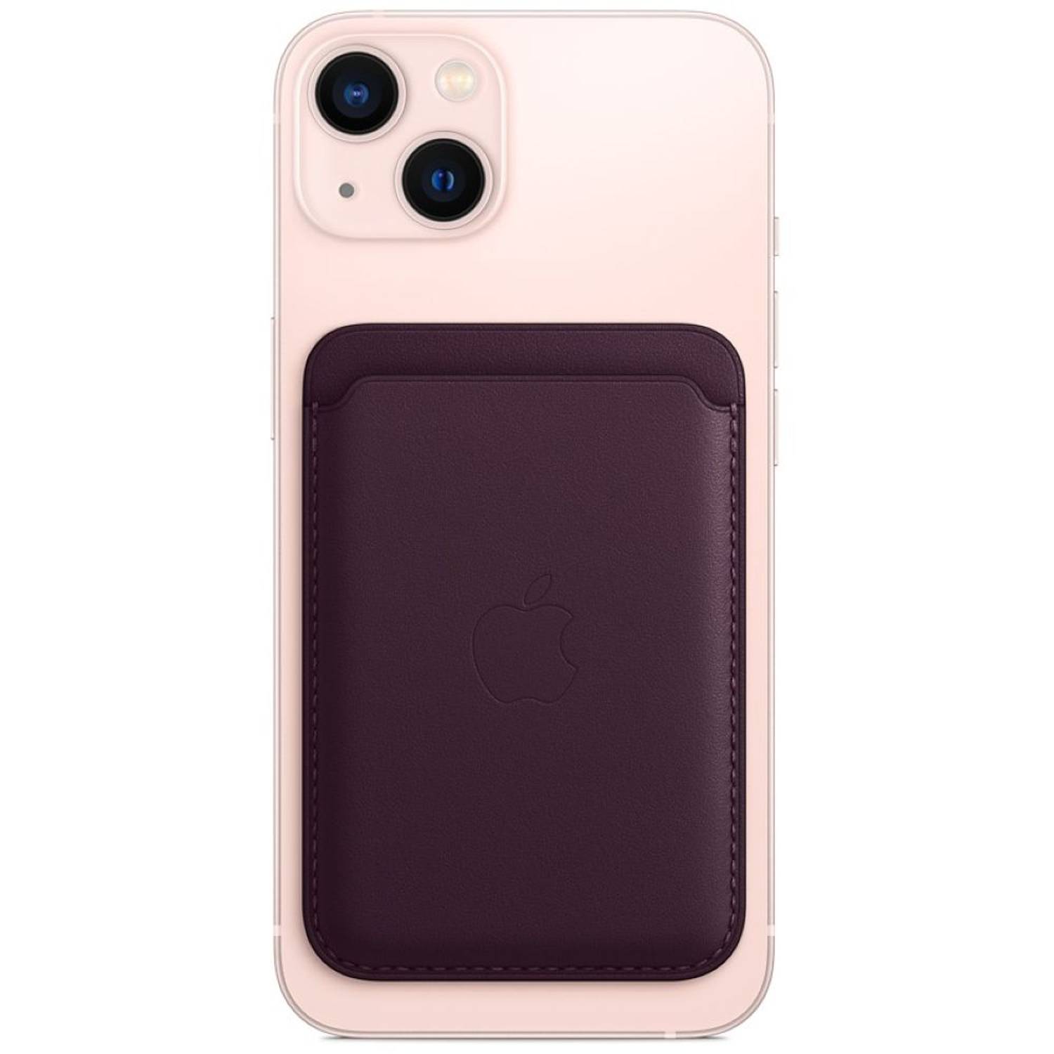 Apple Leather Wallet with MagSafe Dark Cherry iPhone Apple Leather Wallet with MagSafe Dark Cherry iPhone