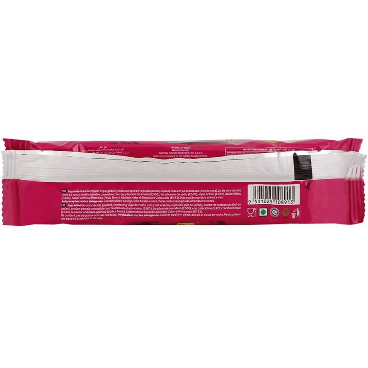 Nabil Berry Fruits Cream Biscuit 82g Nabil Berry Fruits Cream Biscuit 82g