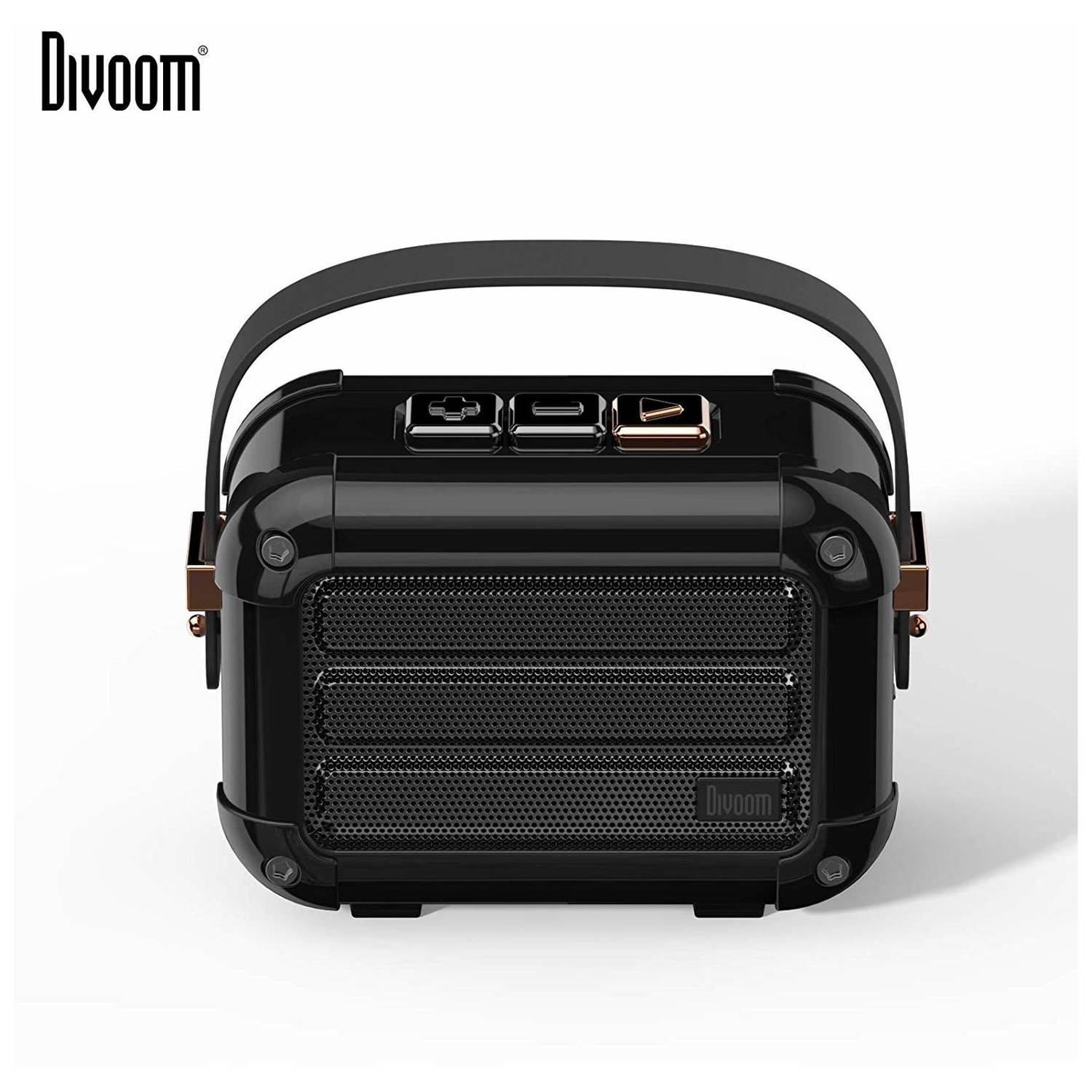 Divoom Macchiato Portable Bluetooth Speaker Black Divoom Macchiato Portable Bluetooth Speaker Black