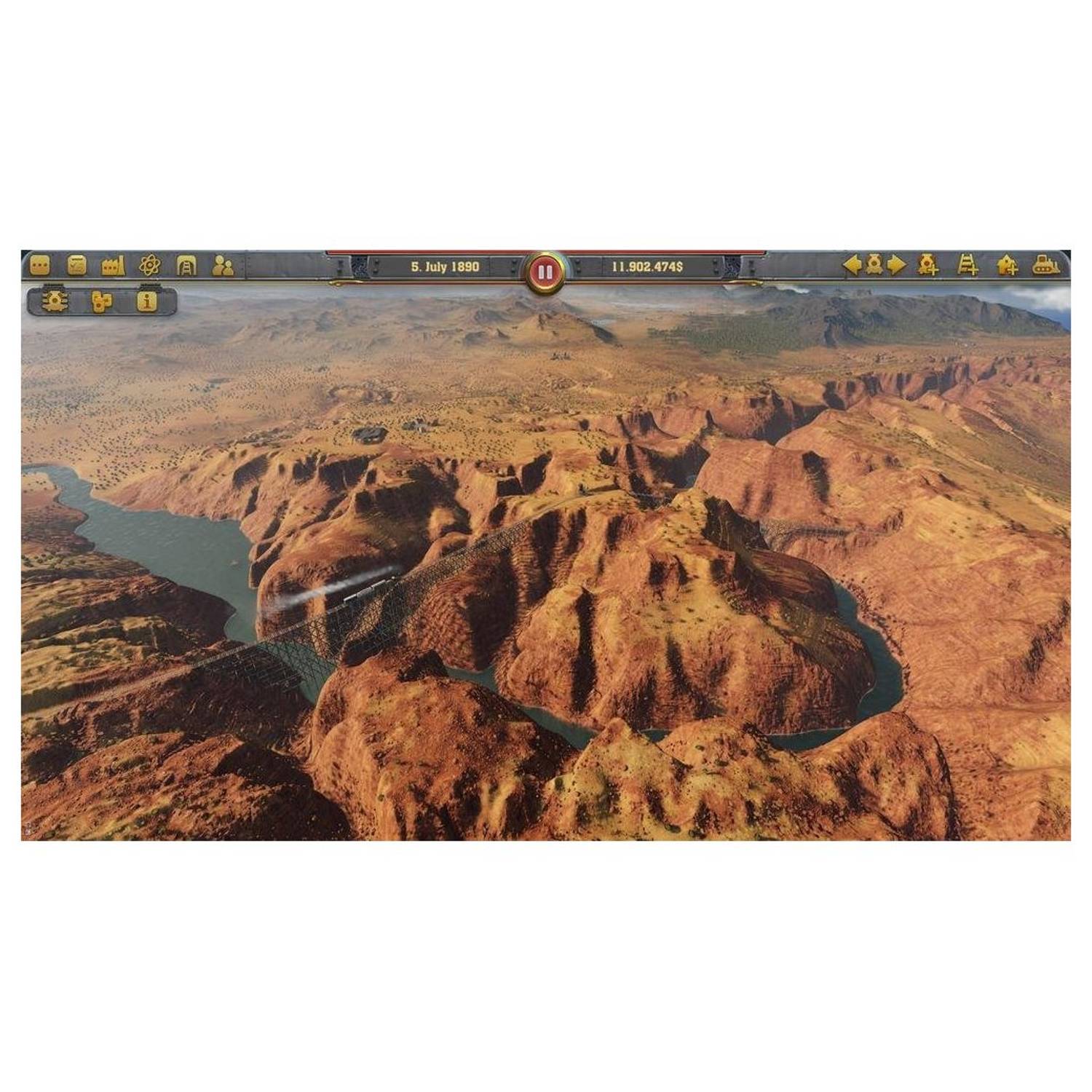 PS4 Railway Empire Game PS4 Railway Empire Game