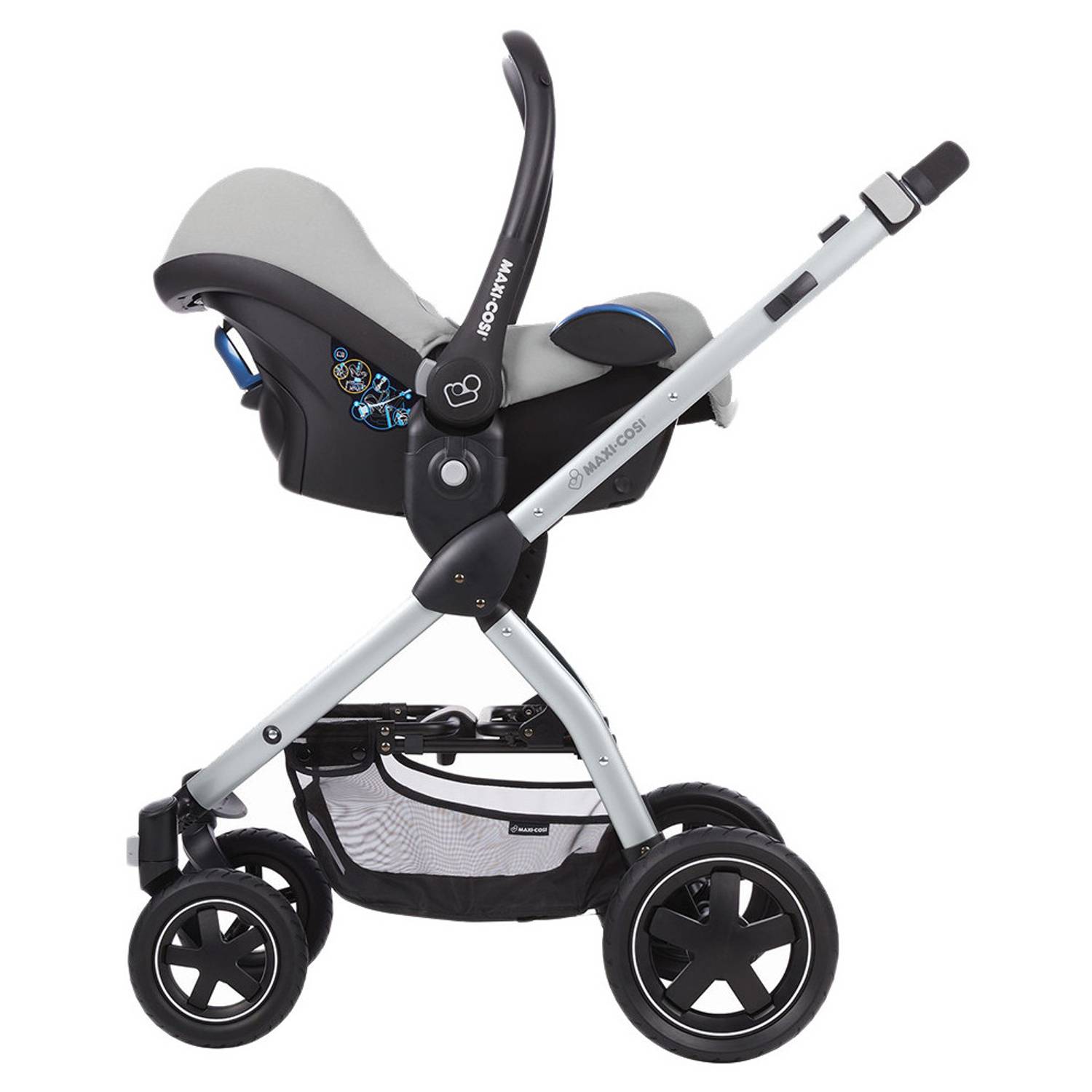 Maxi Cosi Cabriofix Car Seat Nomad Grey Maxi Cosi Cabriofix Car Seat Nomad Grey