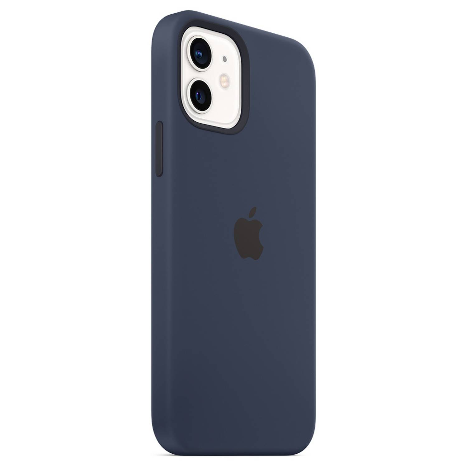 Apple iPhone 12 | 12 Pro Silicone Case with MagSafe - Deep Navy Apple iPhone 12 | 12 Pro Silicone Case with MagSafe - Deep Navy