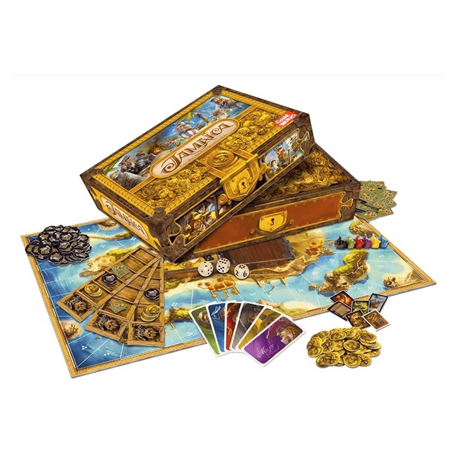 Asmodee Editions Jamaica Base Game Asmodee Editions Jamaica Base Game