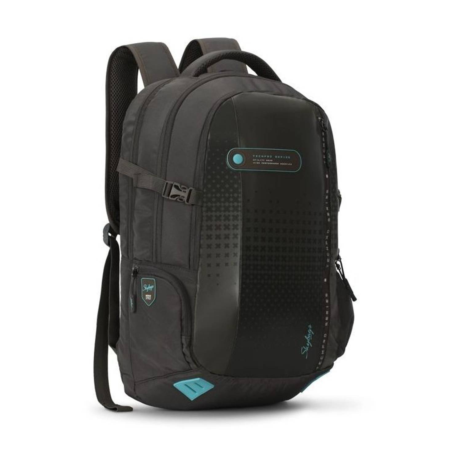 Skybags Aztek Grey Backpack For Unisex 20inch Skybags Aztek Grey Backpack For Unisex 20inch