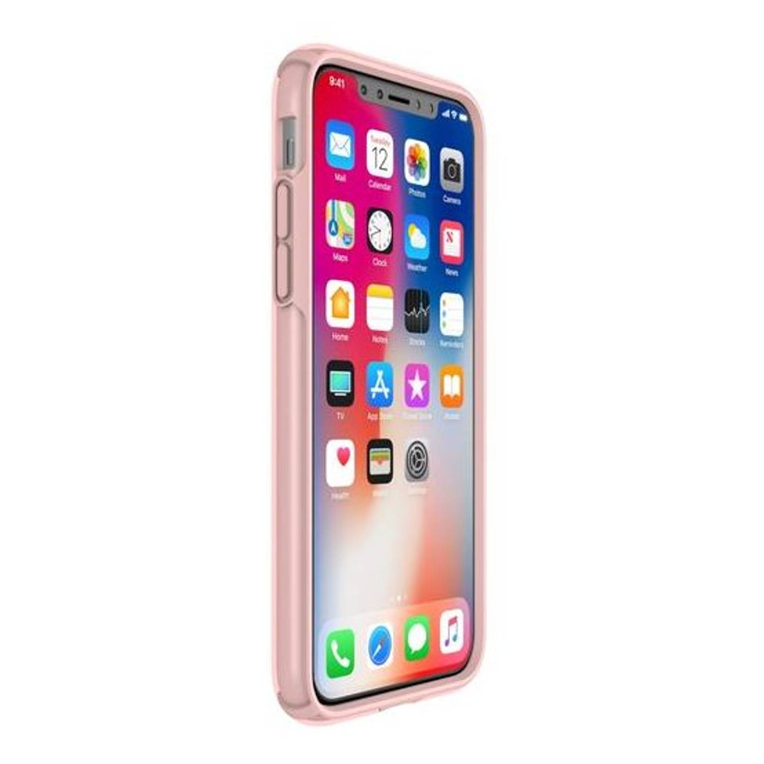 Speck Presidio Show Case Clear/Rose Gold For Apple iPhone X - 1031346244 Speck Presidio Show Case Clear/Rose Gold For Apple iPhone X - 1031346244