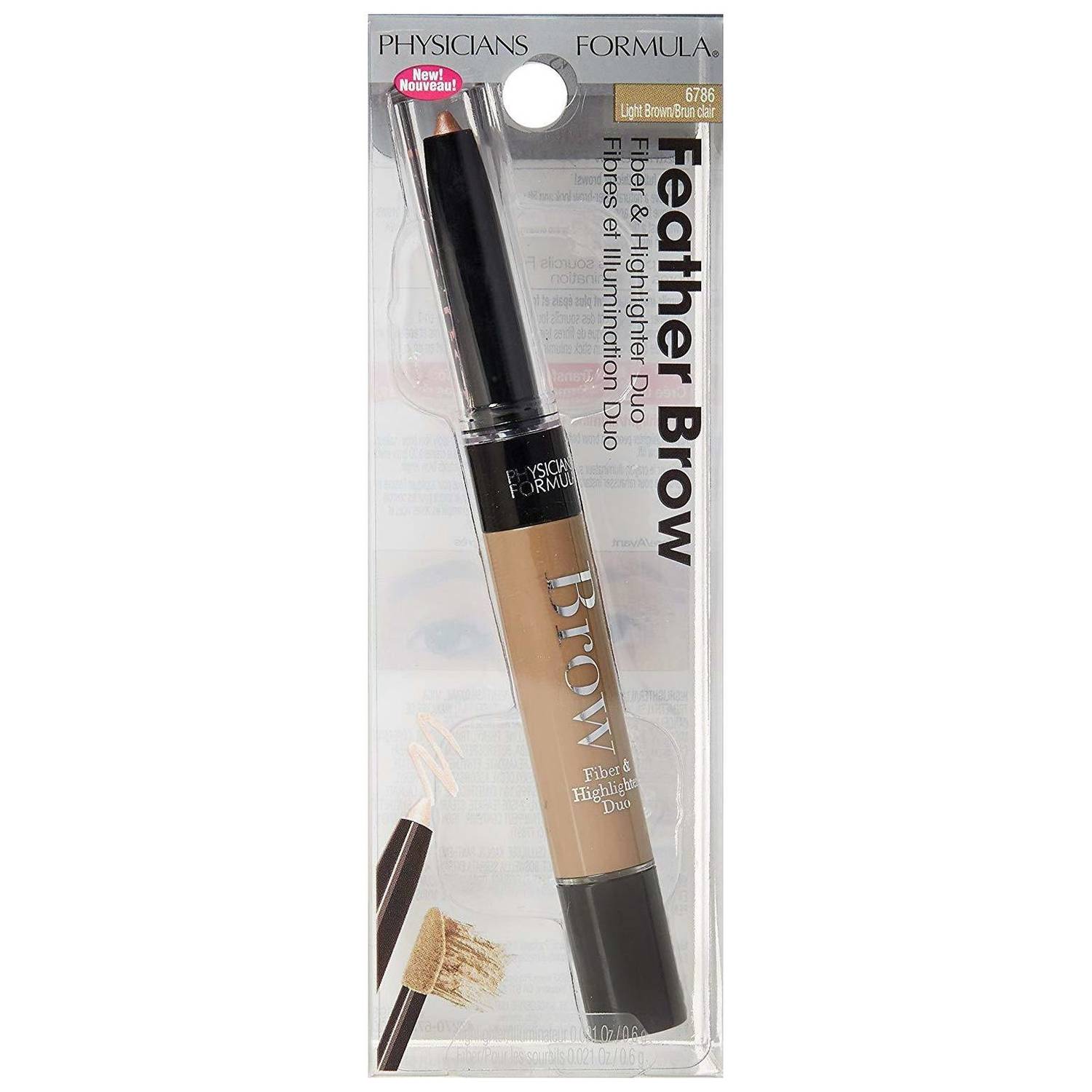 Physicians Formula Eye Booster Lash Feather Brow Fiber Duo Light Brown Physicians Formula Eye Booster Lash Feather Brow Fiber Duo Light Brown