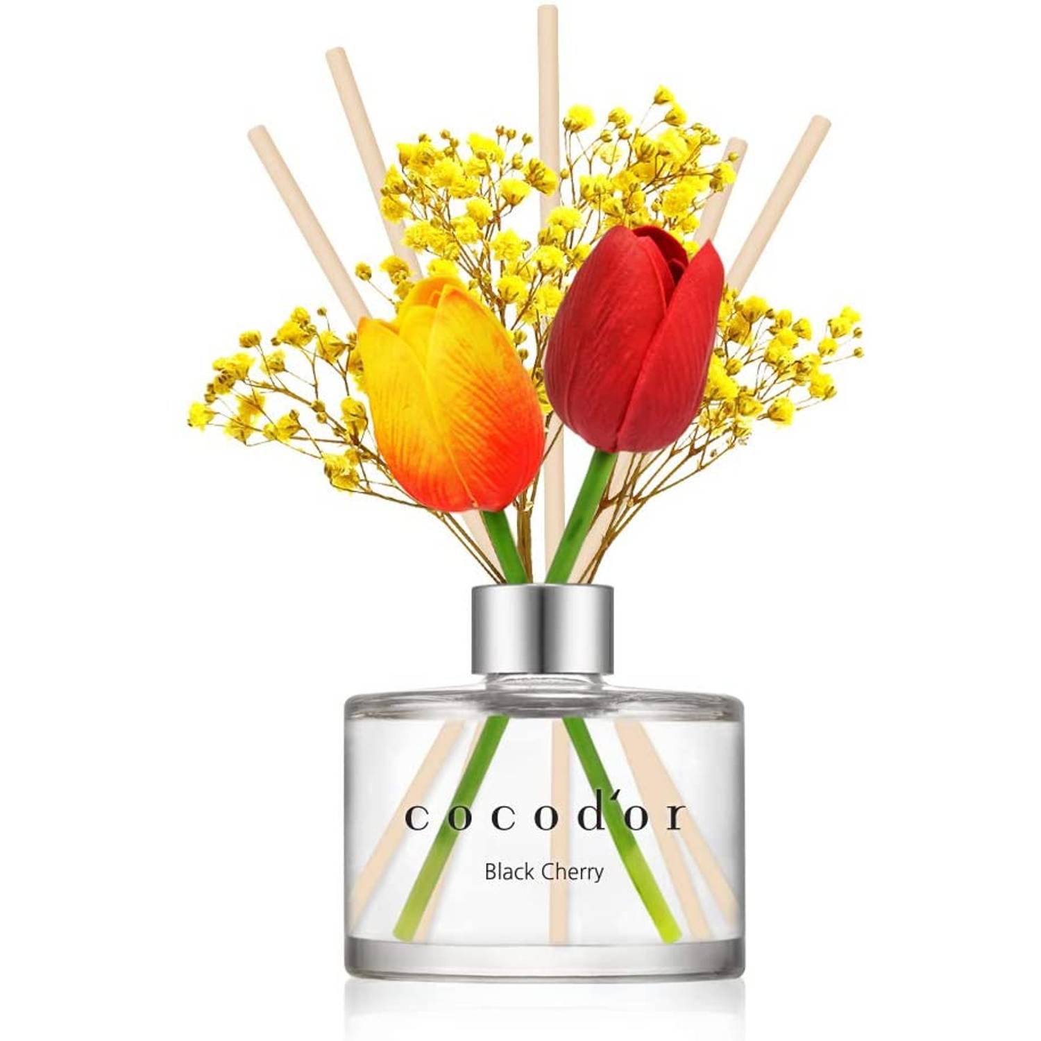 Cocod'Or Tulip Diffuser 200Ml(6.7Oz) Flower - Black Cherry Cocod'Or Tulip Diffuser 200Ml(6.7Oz) Flower - Black Cherry