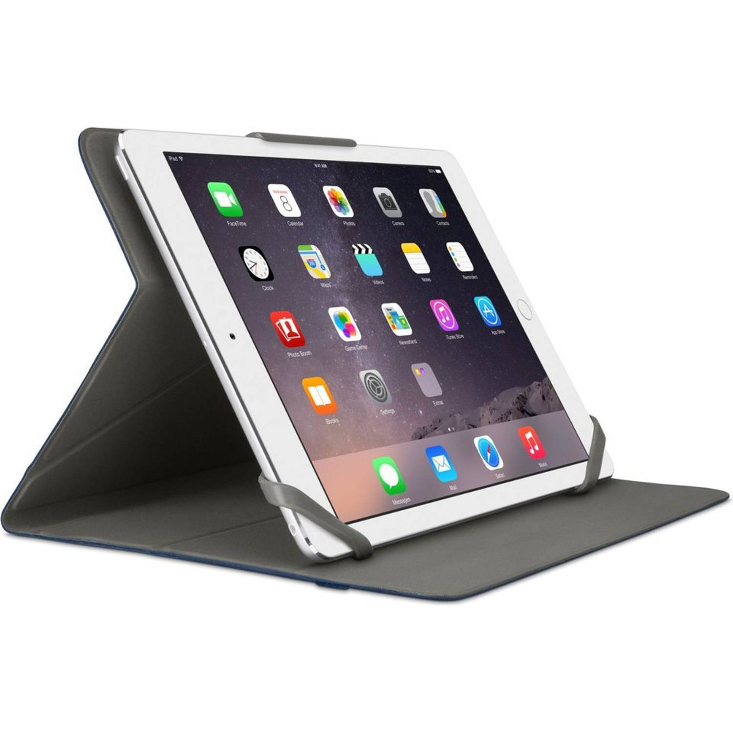 Belkin F7N323BTC02 Trifold Folio Case Blue For IPad Mini4/Mini3/Mini2/Mini Belkin F7N323BTC02 Trifold Folio Case Blue For IPad Mini4/Mini3/Mini2/Mini