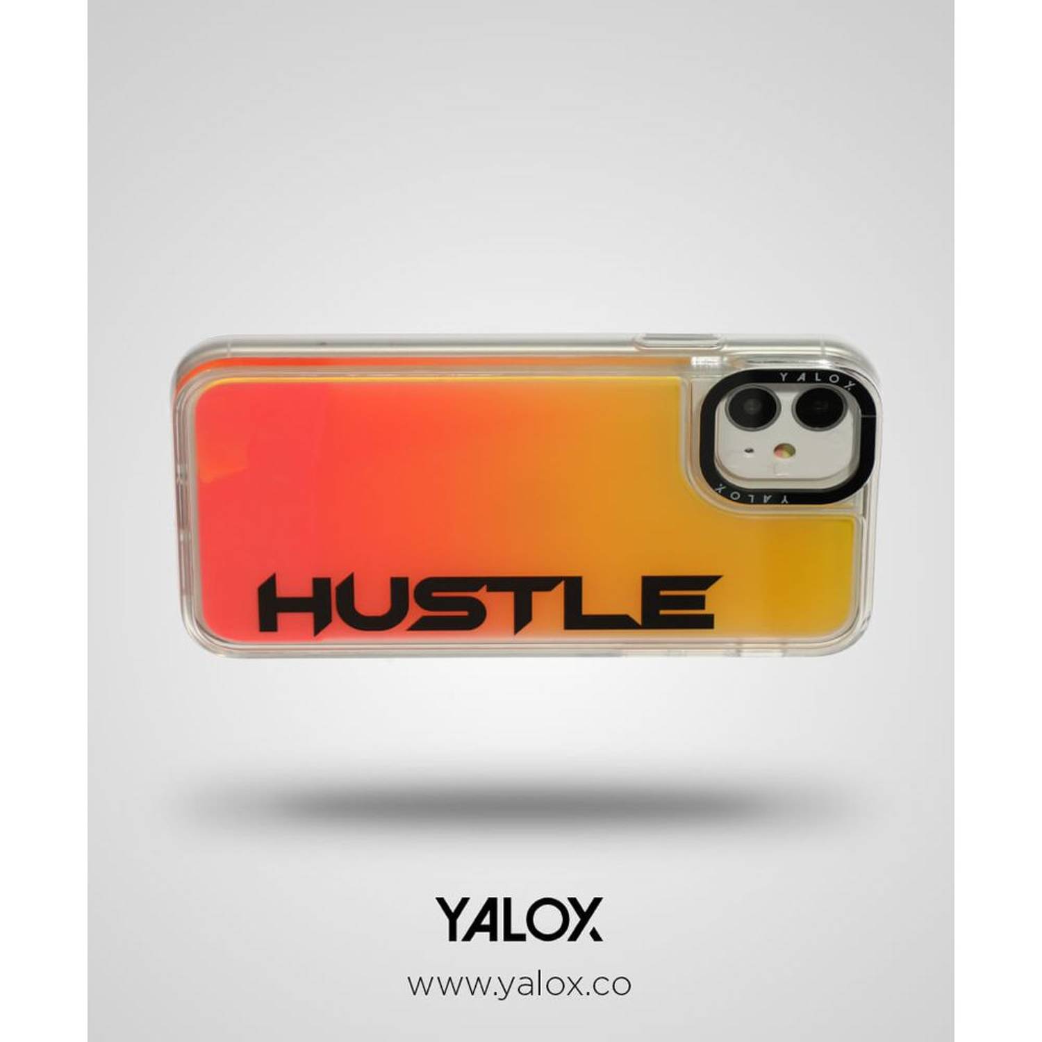 Yalox Hustle Print Case Neon Orange Yellow iPhone 11 Yalox Hustle Print Case Neon Orange Yellow iPhone 11
