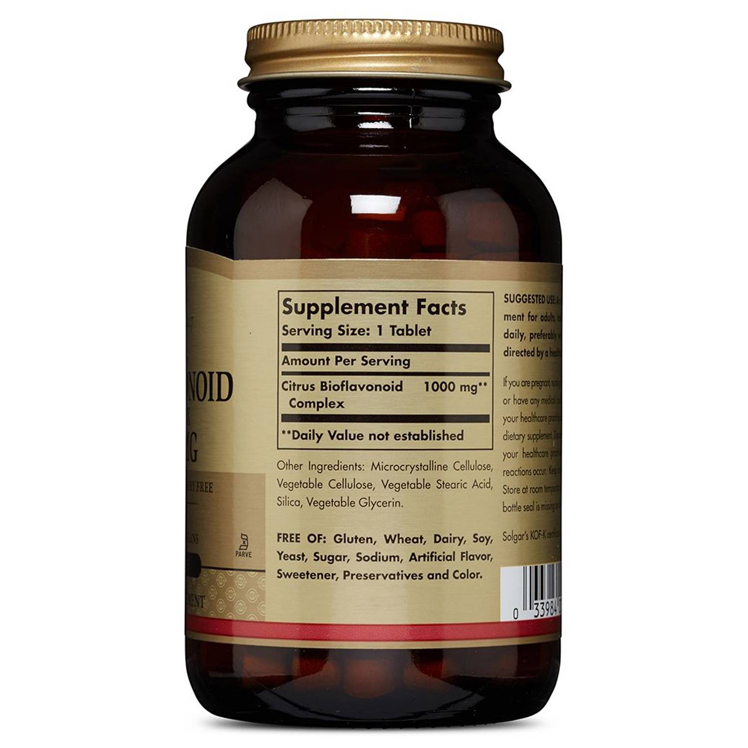 Solgar Citrus Bioflavinoid Complex 1000mg Solgar Citrus Bioflavinoid Complex 1000mg