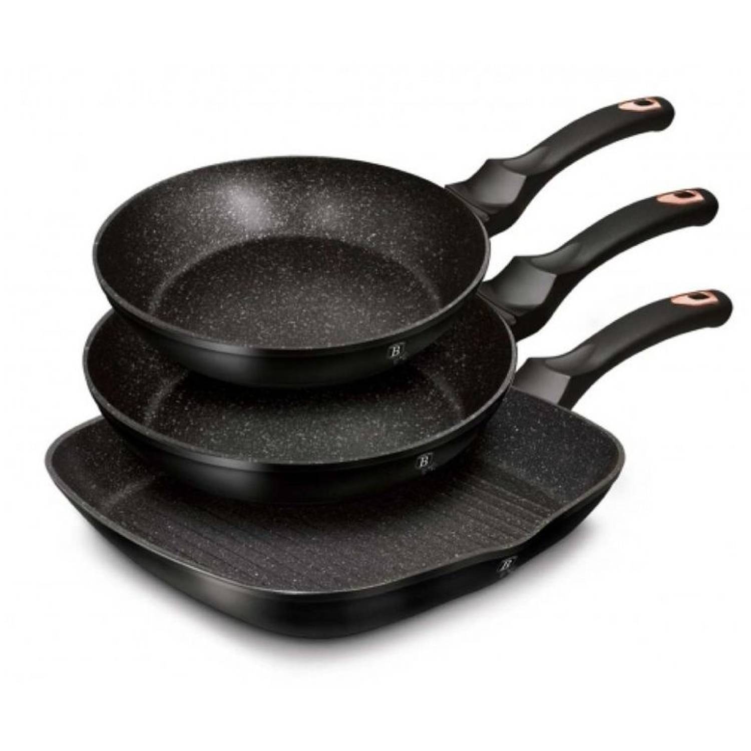 Berlinger Haus Frypan 3pc Set Berlinger Haus Frypan 3pc Set