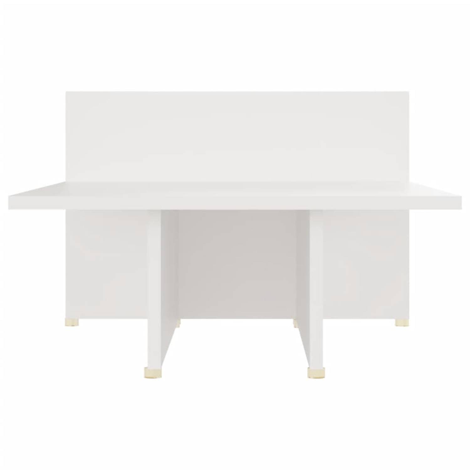 Vidaxl Coffee Table White 111.5x50x33 Cm Engineered Wood Vidaxl Coffee Table White 111.5x50x33 Cm Engineered Wood