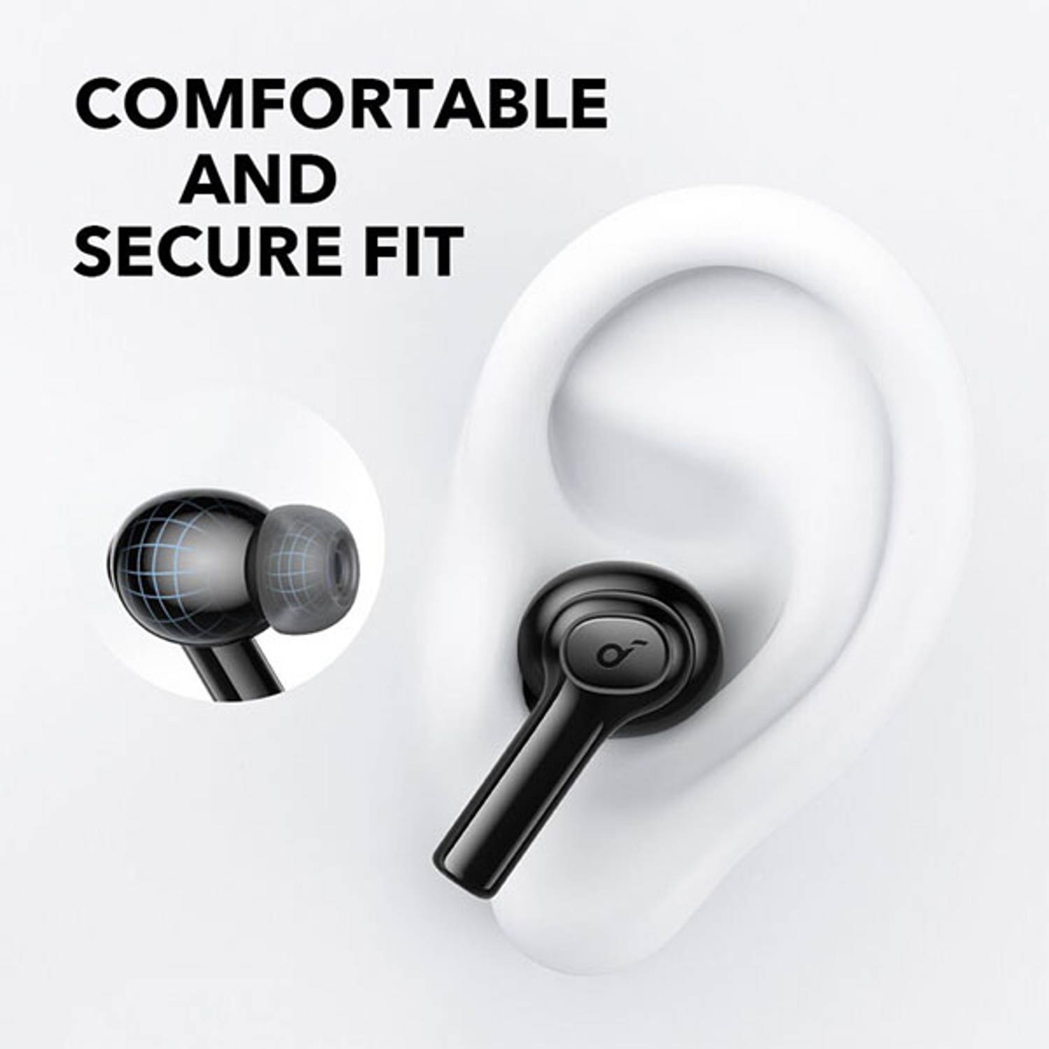 Anker A3981H11 R100 Soundcore True Wireless Earbuds Black Anker A3981H11 R100 Soundcore True Wireless Earbuds Black
