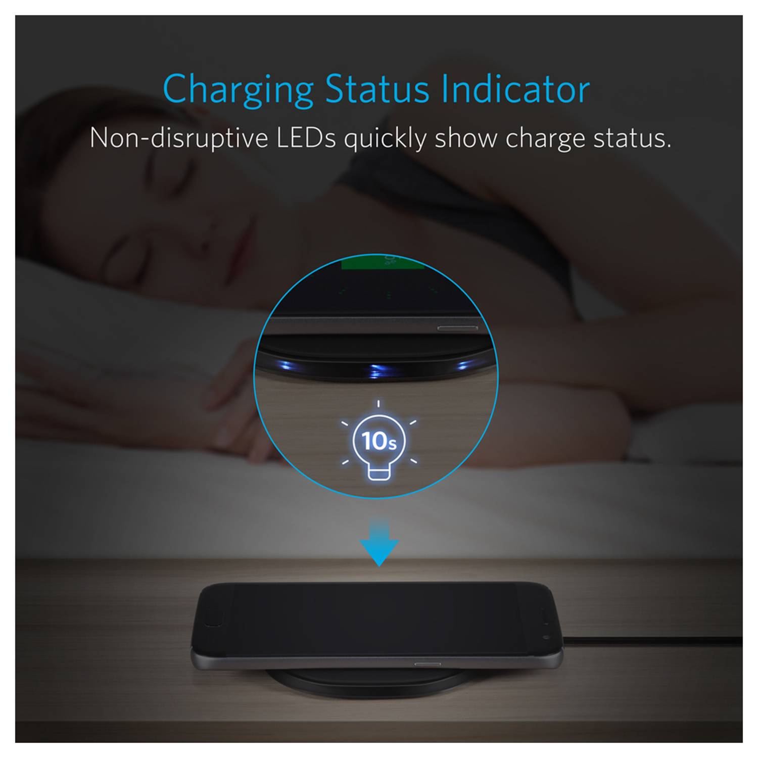 Anker Powerport Wireless Charging Pad Black Anker Powerport Wireless Charging Pad Black