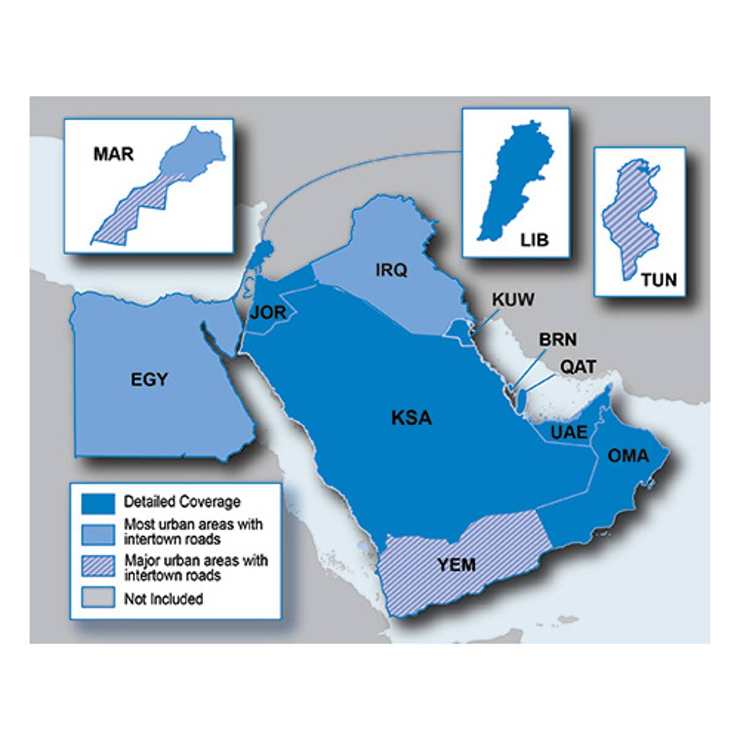 جارمن خرائط الشرق الأوسط و شمال أفريقيا جارمن خرائط الشرق الأوسط و شمال أفريقيا