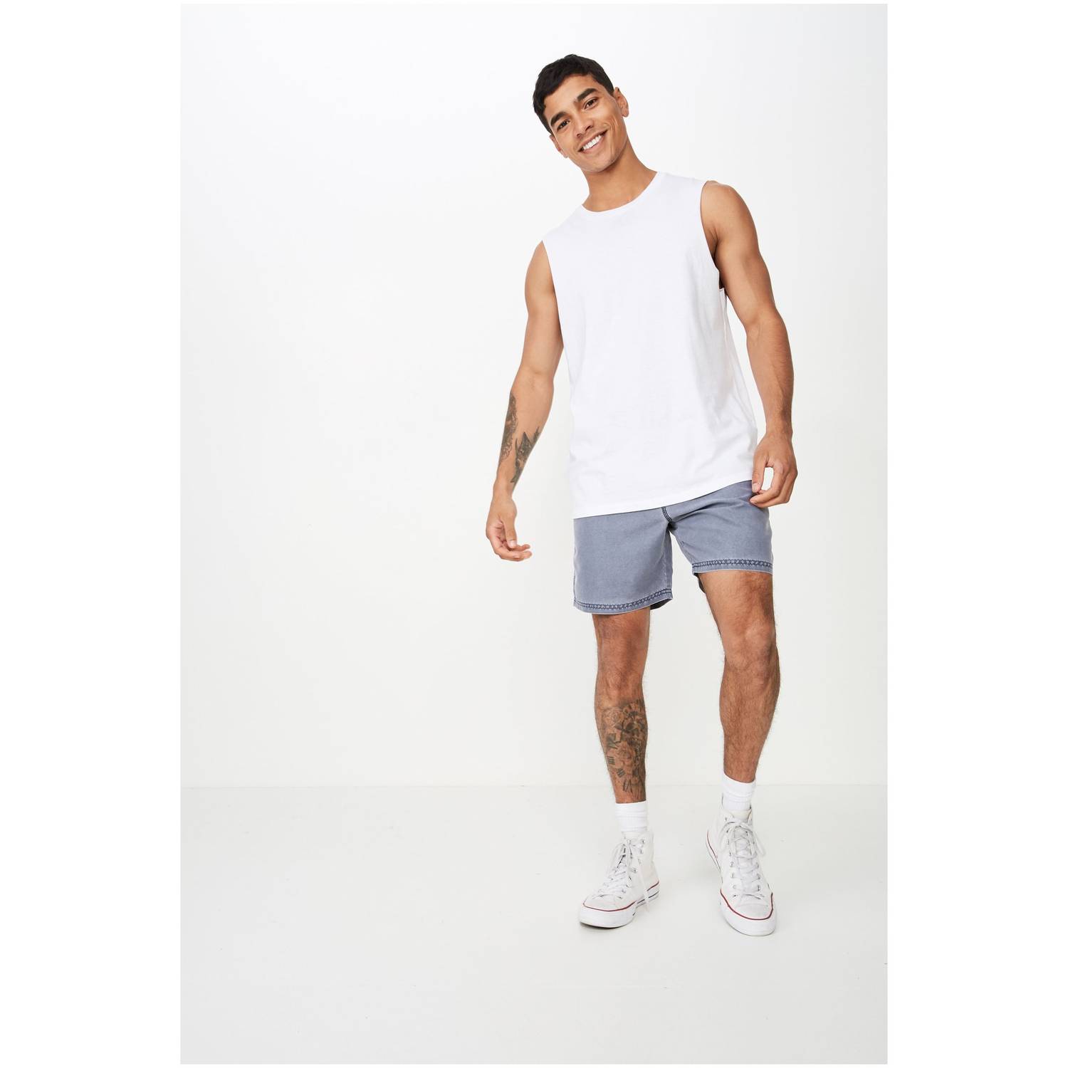 Cotton On Hoff Short Blue Medium Cotton On Hoff Short Blue Medium