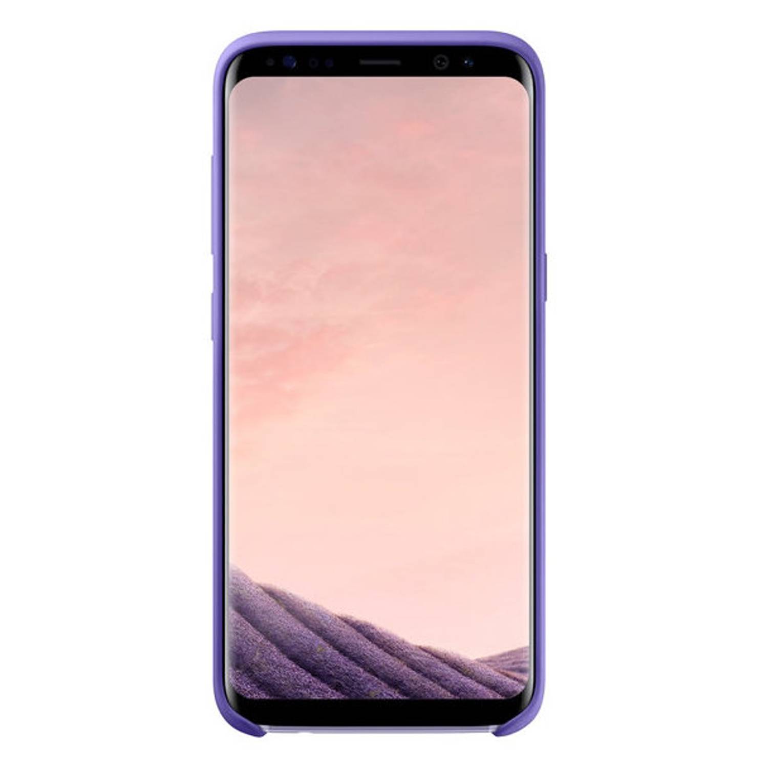 Samsung Silicon Back Case Violet For Galaxy S8 Samsung Silicon Back Case Violet For Galaxy S8