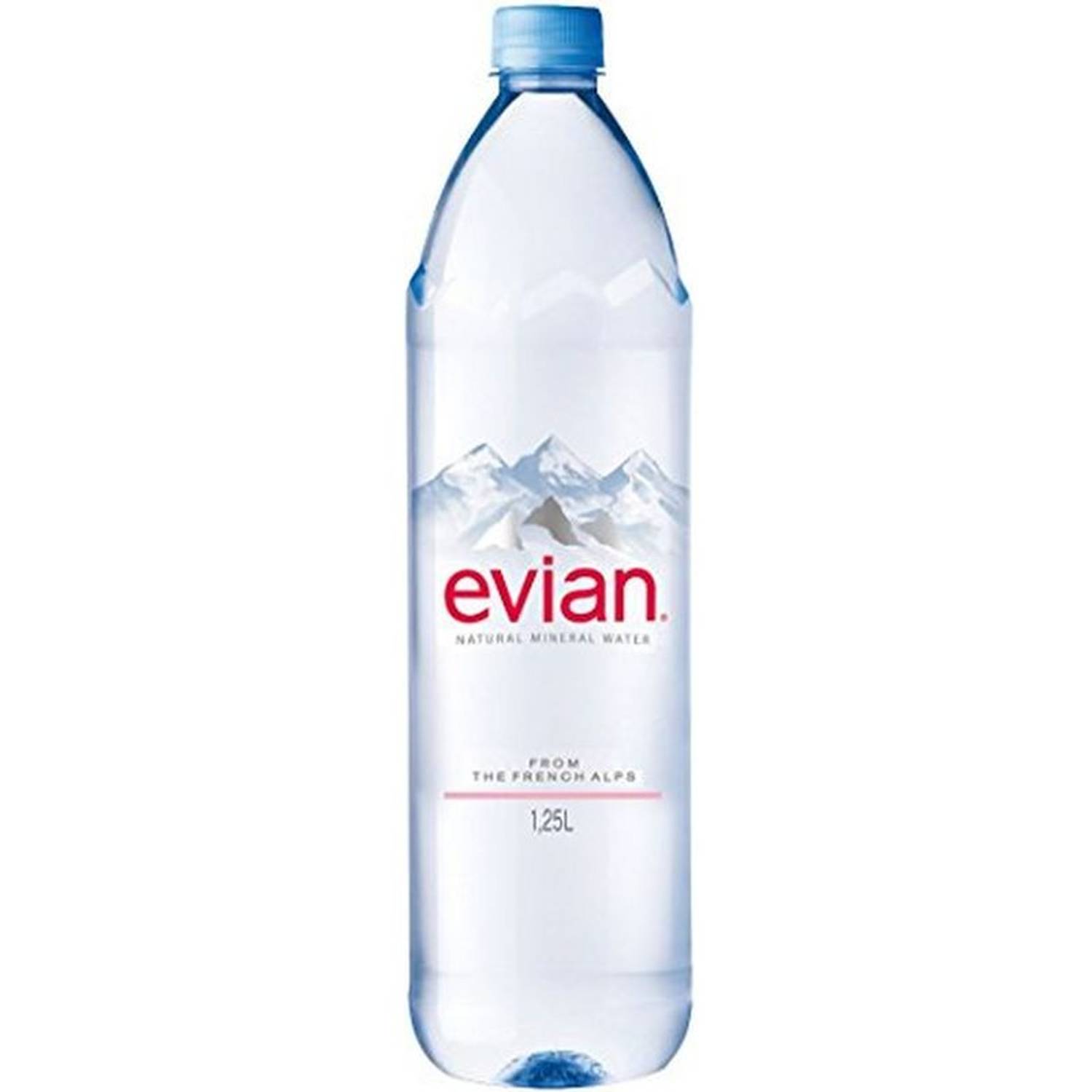 Evian Natural Mineral Water 1.25L Pack Of 6 Evian Natural Mineral Water 1.25L Pack Of 6