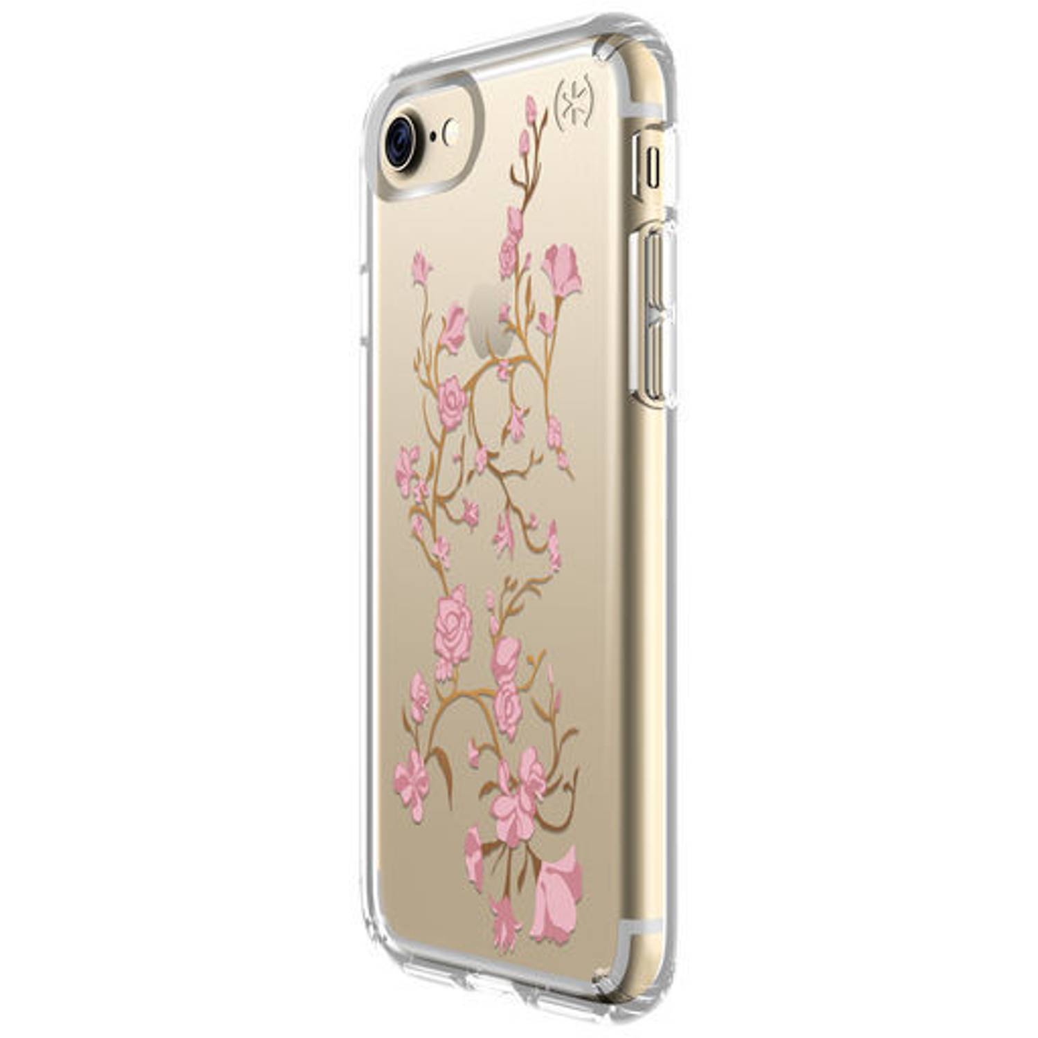 Speck iPhone 7 Case Presidio Clear With Graphics Goldenblossom Pink/Clear - 799915754 Speck iPhone 7 Case Presidio Clear With Graphics Goldenblossom Pink/Clear - 799915754