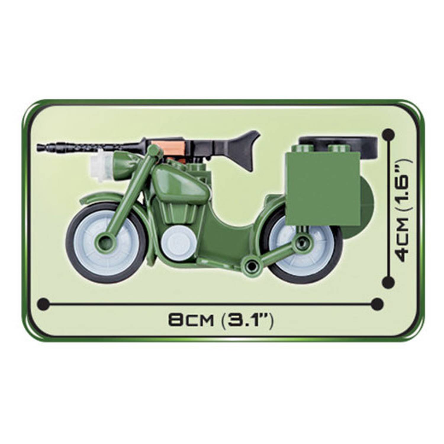 Cobi 55pcs Small Army 1942 BMW R75 Cobi 55pcs Small Army 1942 BMW R75