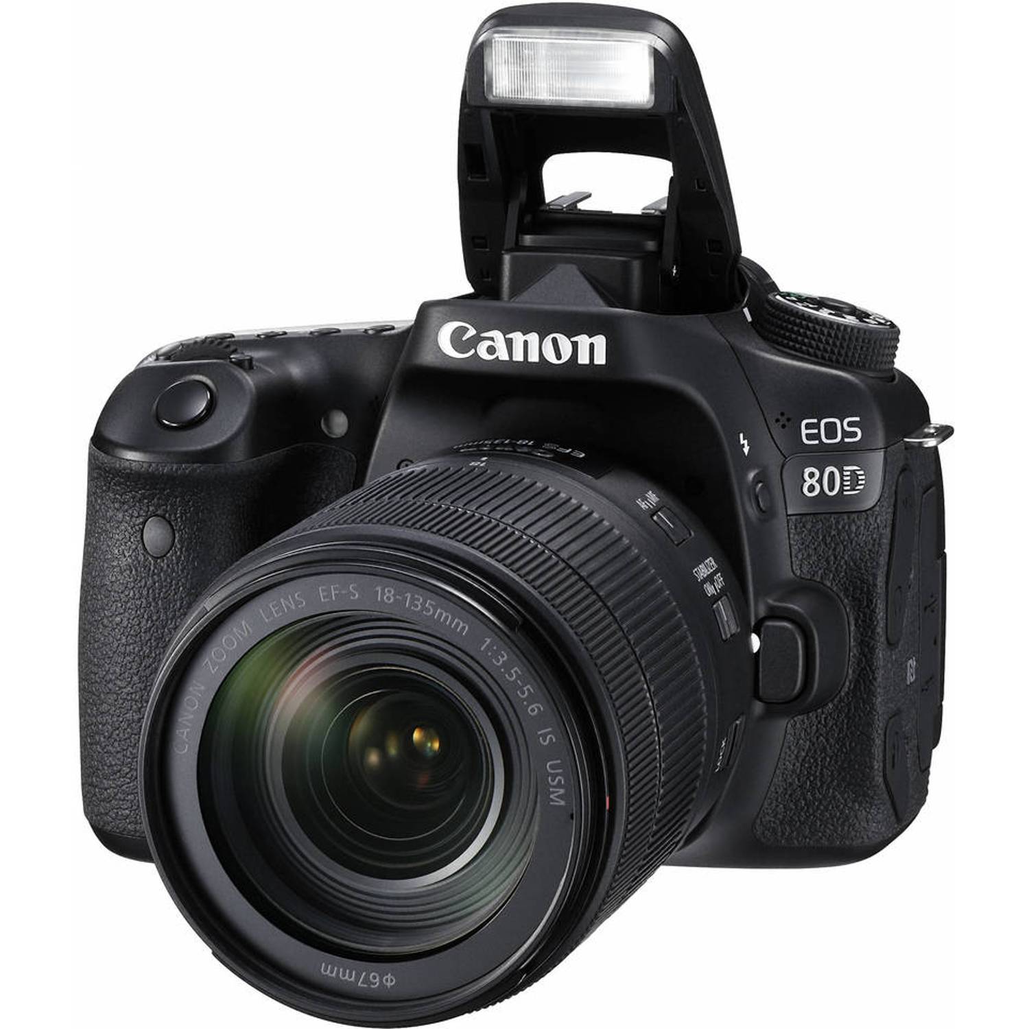 Canon EOS 80D DSLR Camera Black With EFS 18-135mm IS USM Lens Canon EOS 80D DSLR Camera Black With EFS 18-135mm IS USM Lens