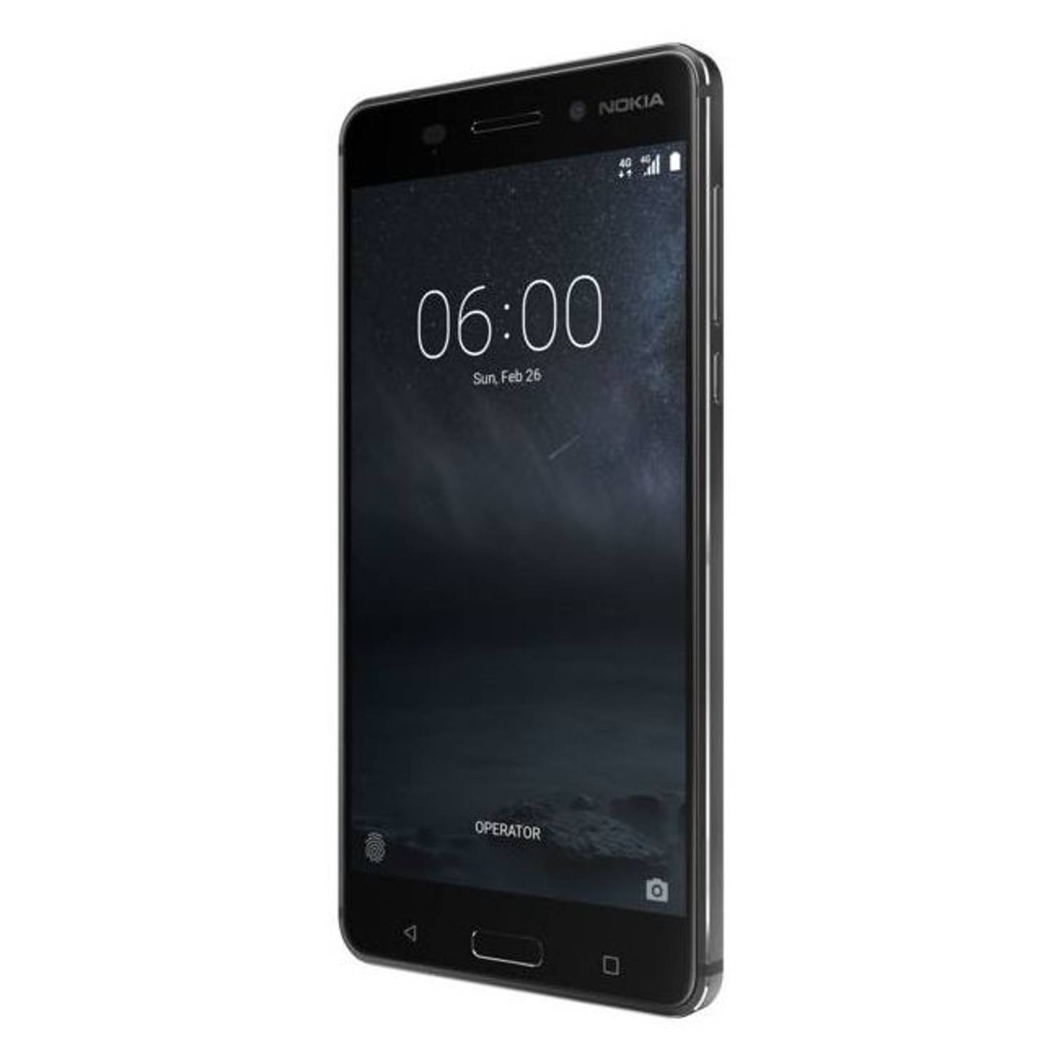 Nokia 6 32GB Matte Black 4G Dual Sim Smartphone TA-1021 Nokia 6 32GB Matte Black 4G Dual Sim Smartphone TA-1021