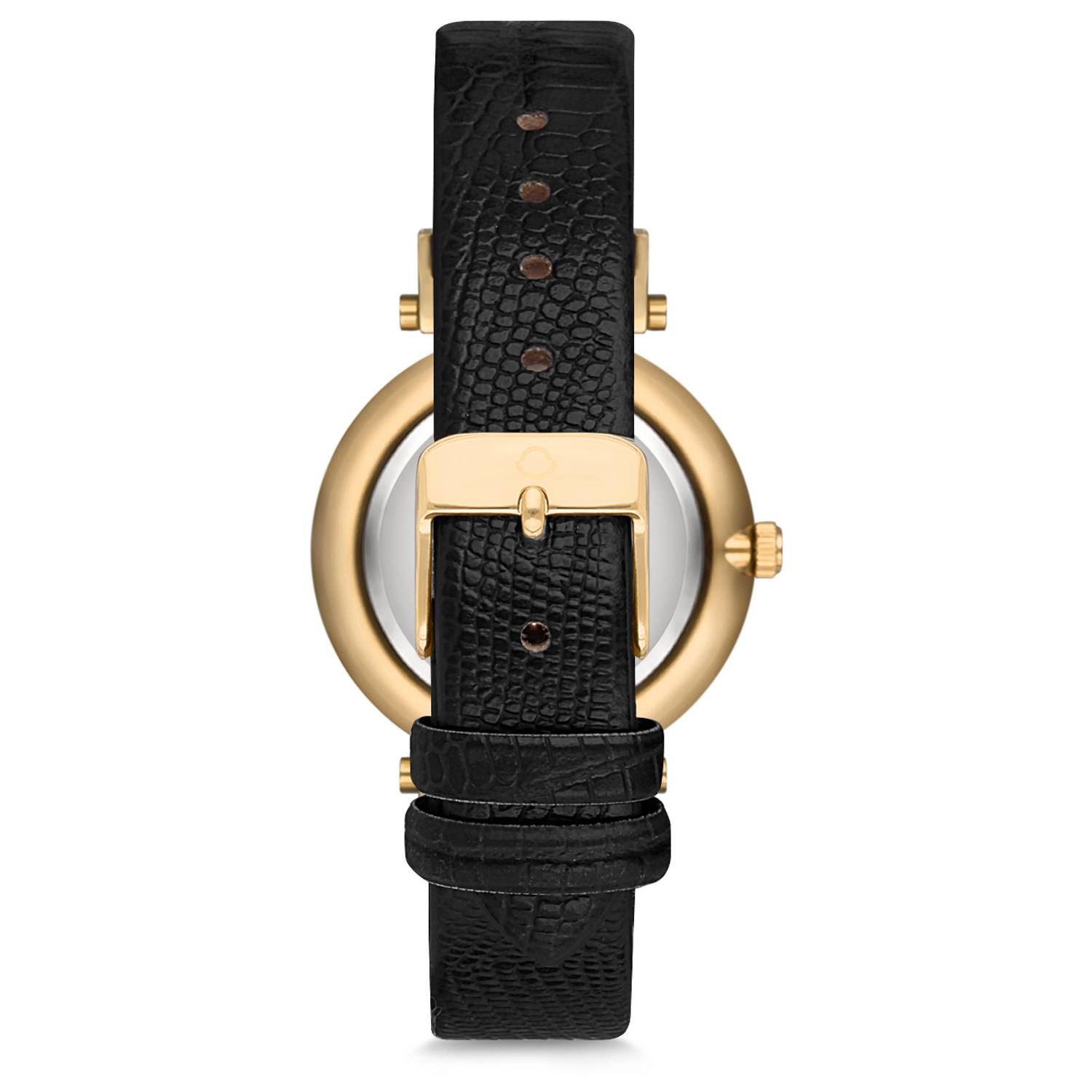 Omax Sunset Series Black Leather Analog Watch For Women SU003G12I Omax Sunset Series Black Leather Analog Watch For Women SU003G12I