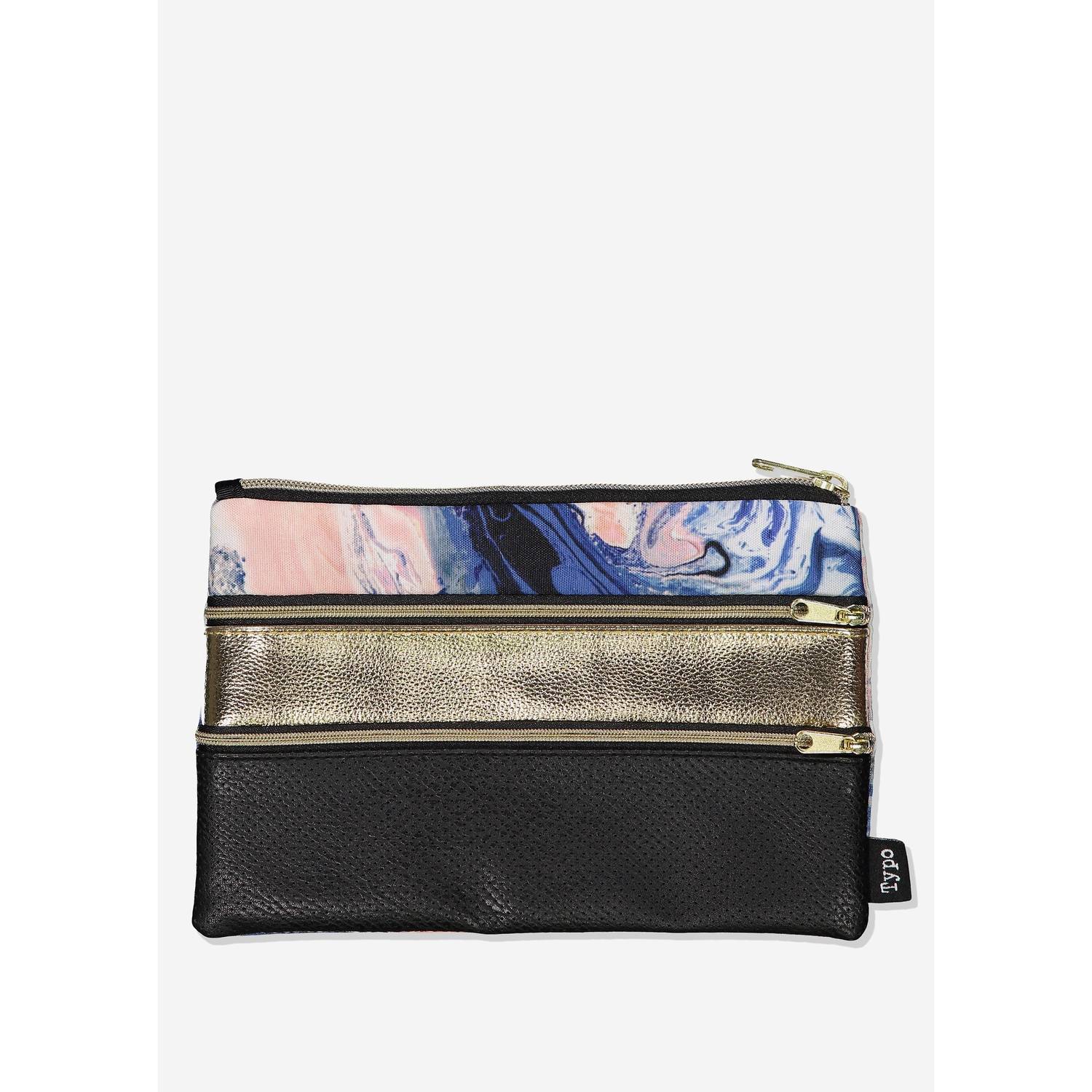 TYPO Double Archer Pencil Case Moody Marble Combo - 134692-112 TYPO Double Archer Pencil Case Moody Marble Combo - 134692-112