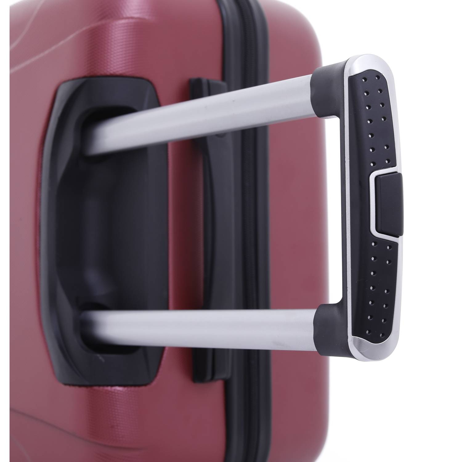 Para John 3pcs Hardshell Luggage Trolley Set Burgundy Para John 3pcs Hardshell Luggage Trolley Set Burgundy