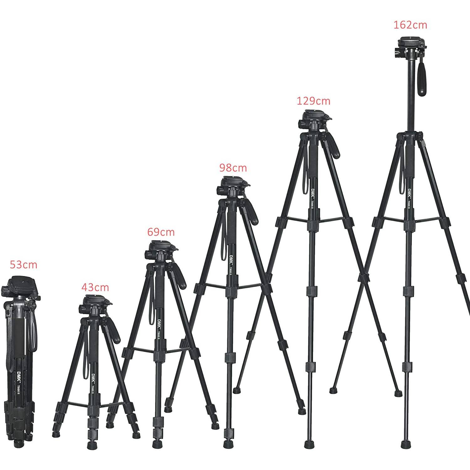 Dmk Power Dmk-t800ii Tripod 63.7 Inch/162cm 2 In 1 Tripod And Monopod Lightweight Portable Camera Aluminum Tripod For Canon Nikon Sony Olympus Slr/dslr With Carrying Bag Dmk Power Dmk-t800ii Tripod 63.7 Inch/162cm 2 In 1 Tripod And Monopod Lightweight Portable Camera Aluminum Tripod For Canon Nikon Sony Olympus Slr/dslr With Carrying Bag
