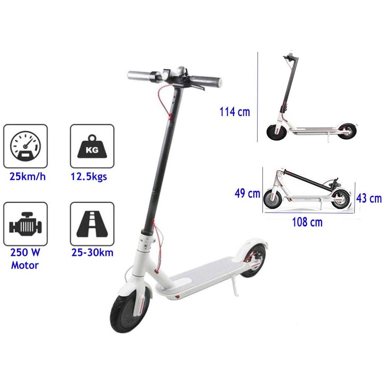 Skyland Unisex Adult EM-1603-W Pro Electric Scooter With Fixed Digital Speedometer On Board- White, L=108 cm x W=43.3 cm x H= 112 cm Skyland Unisex Adult EM-1603-W Pro Electric Scooter With Fixed Digital Speedometer On Board- White, L=108 cm x W=43.3 cm x H= 112 cm
