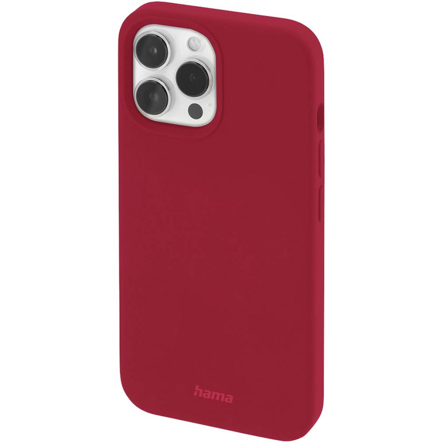 Hama MagCase Finest Feel Pro Case Red Apple iPhone 14 Pro Hama MagCase Finest Feel Pro Case Red Apple iPhone 14 Pro