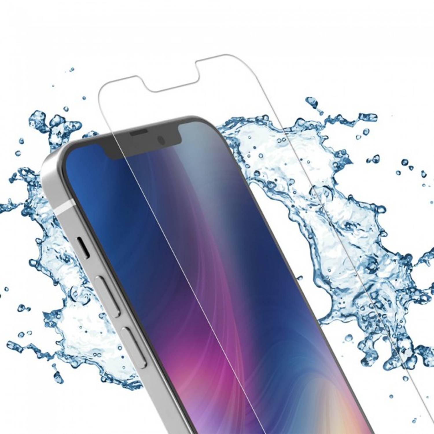 Margoun Tempered Screen Protector Max Shieldz For iPhone 13 Pro Max 2-Pack - Clear Margoun Tempered Screen Protector Max Shieldz For iPhone 13 Pro Max 2-Pack - Clear