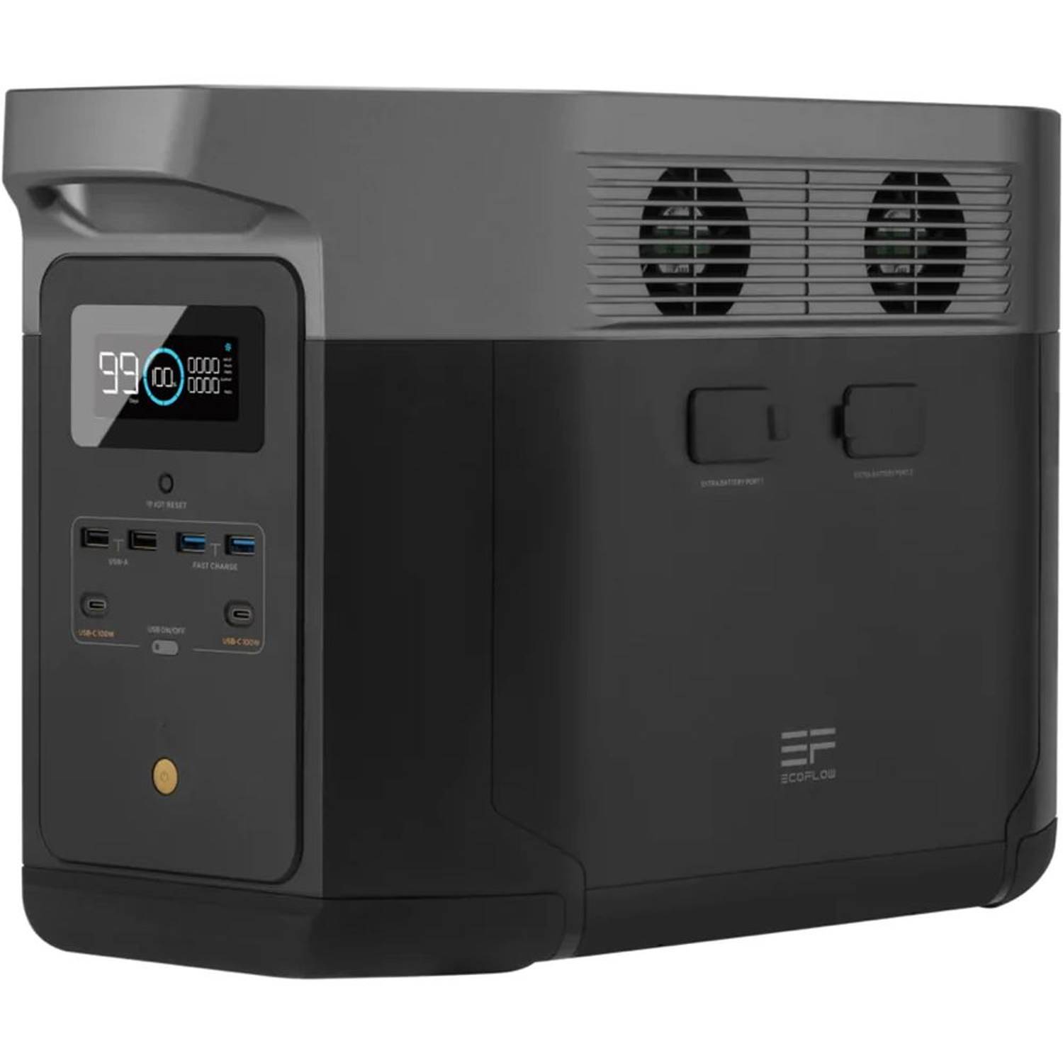 Ecoflow Delta Max Power Station Black Ecoflow Delta Max Power Station Black