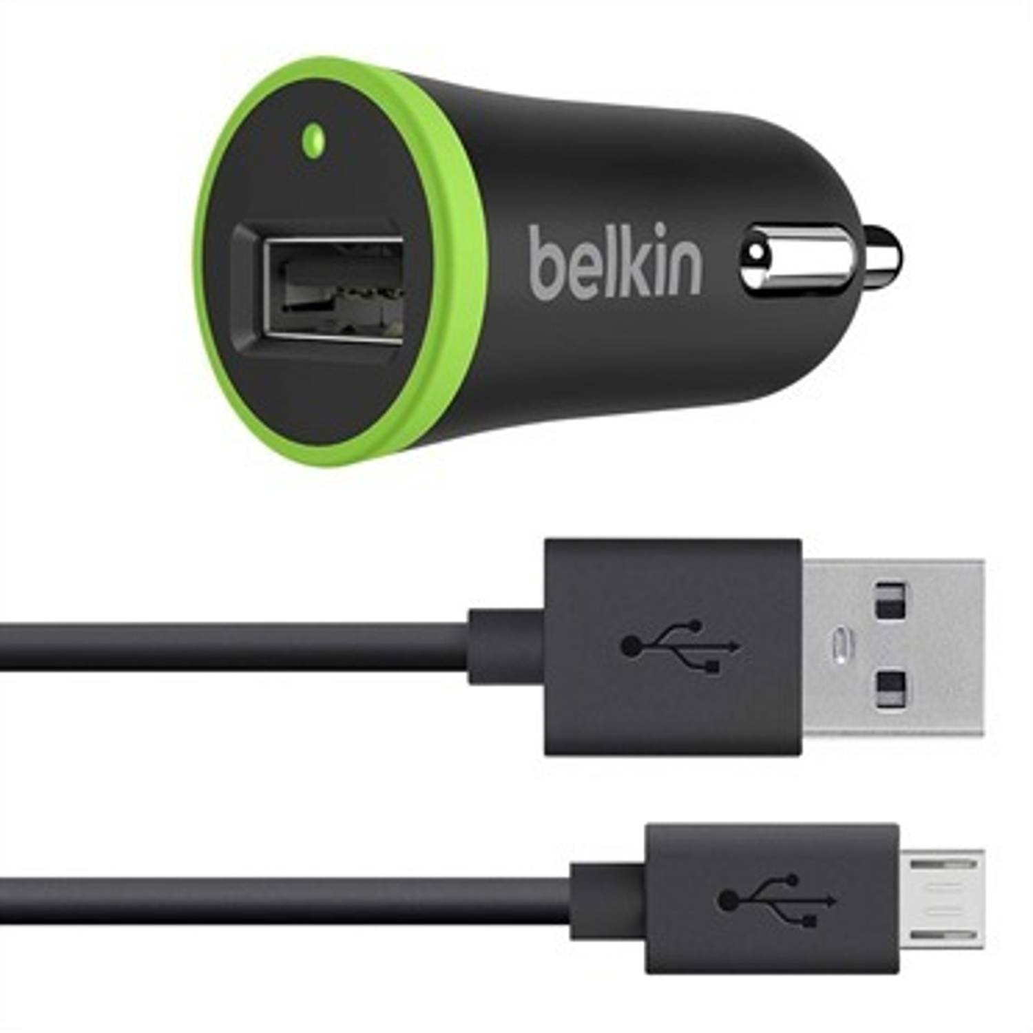 Belkin F8M668BT04 Car Charger W/ Micro USB Cable Black Belkin F8M668BT04 Car Charger W/ Micro USB Cable Black