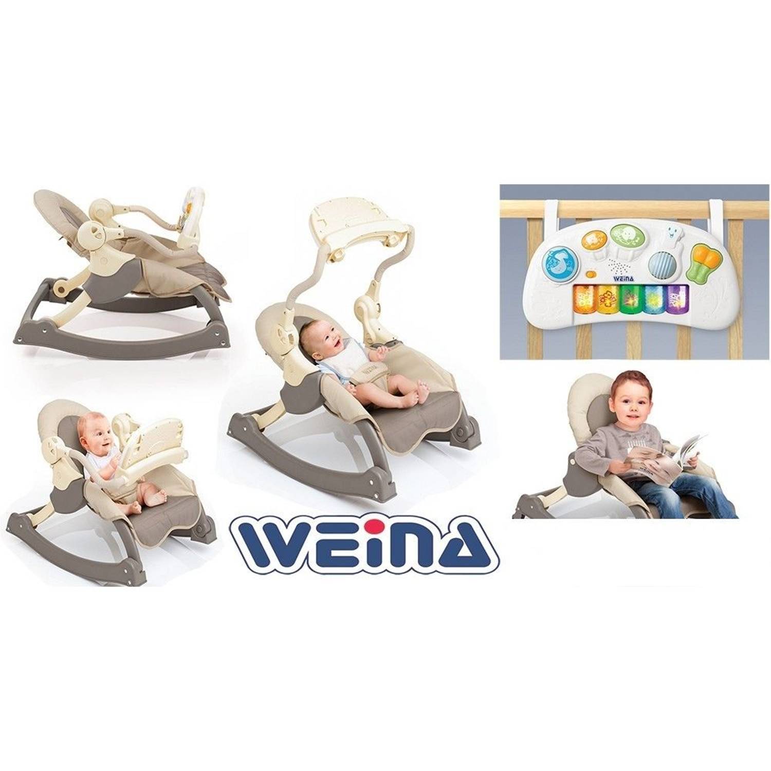 Weina MusiCozzi Magic Rocking Chair Grey/Beige Weina MusiCozzi Magic Rocking Chair Grey/Beige