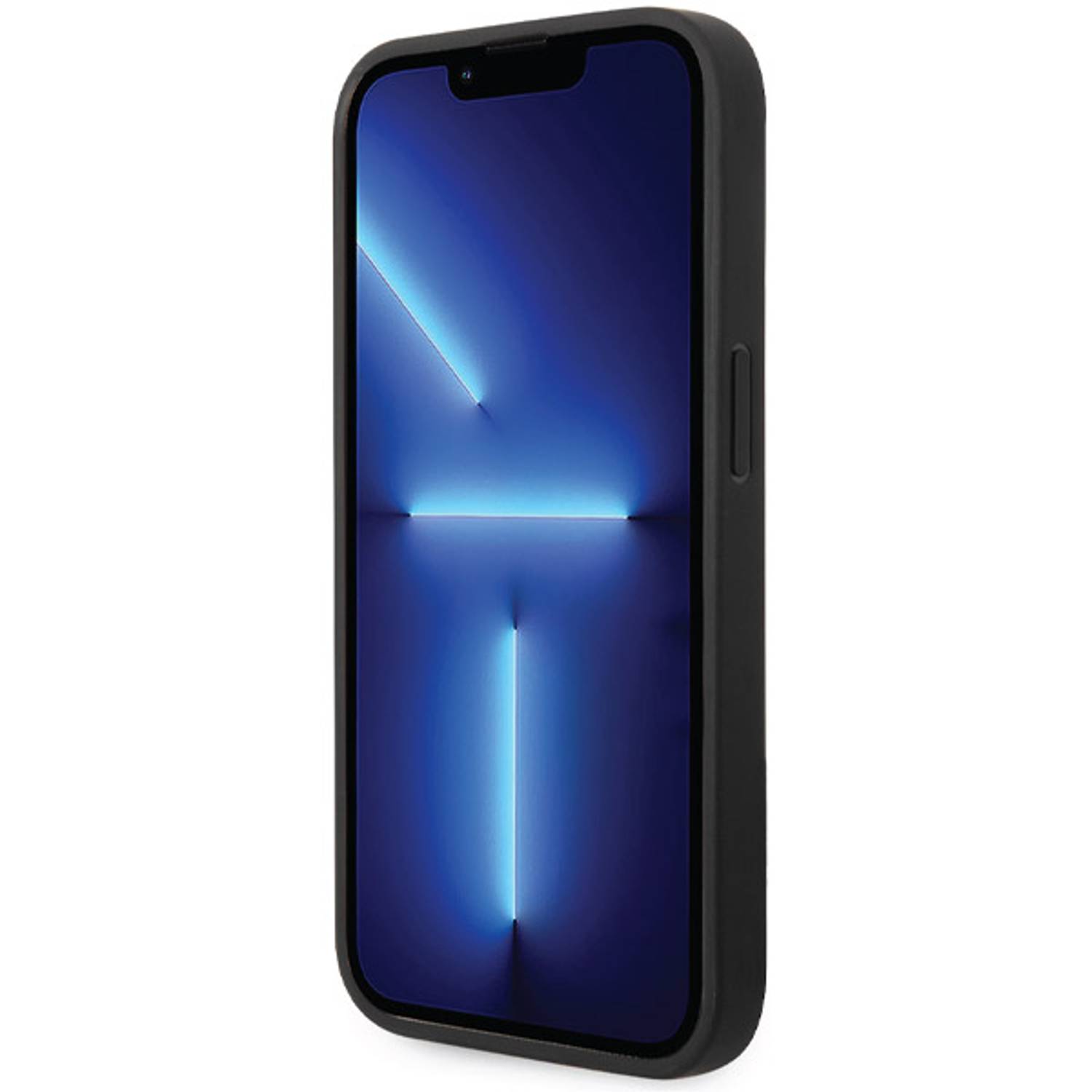 Ferrari Leather Case Black With Hot Stamped Sides iPhone 14 Pro Max Ferrari Leather Case Black With Hot Stamped Sides iPhone 14 Pro Max