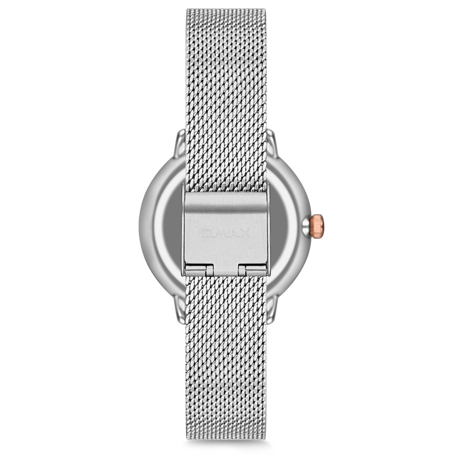Omax Dome Series Silver Mesh Analog Watch For Women DCD004C86I Omax Dome Series Silver Mesh Analog Watch For Women DCD004C86I