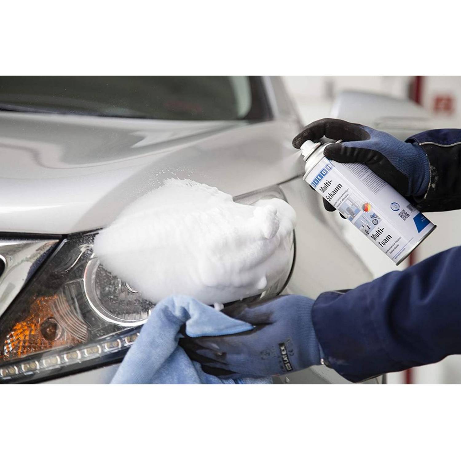 Weicon Multi-foam 400ml Powerful, NSF certified; Universal Foam Cleaner. Effective On Glass, Tiles, Plastic, Metal, Ceramic, Household Or Industry. Weicon Multi-foam 400ml Powerful, NSF certified; Universal Foam Cleaner. Effective On Glass, Tiles, Plastic, Metal, Ceramic, Household Or Industry.