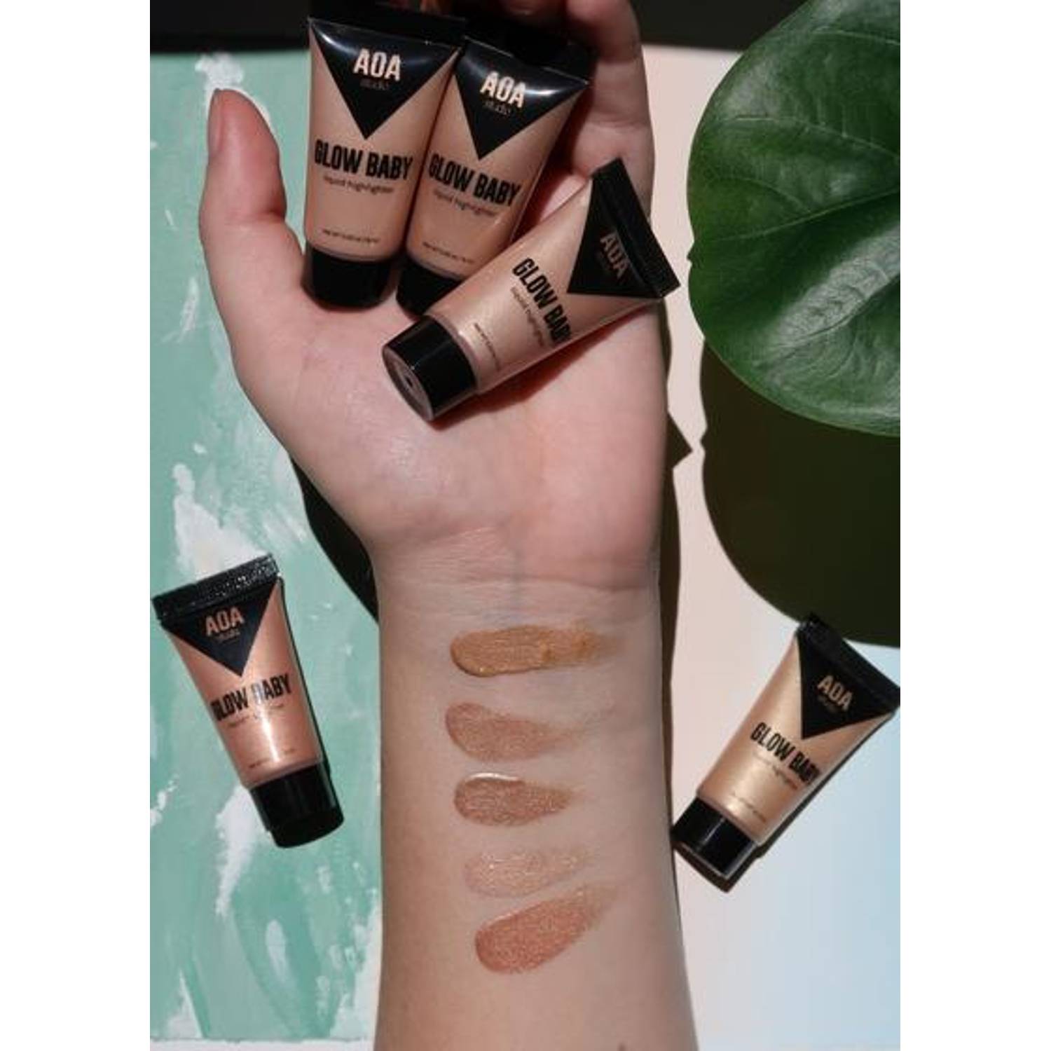 Aoa Studio Glow Baby Liquid Highlighter Set Aoa Studio Glow Baby Liquid Highlighter Set