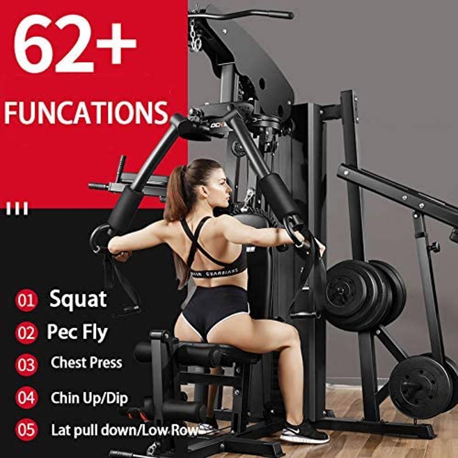 Miracle Fitness 3-Station Multi Home Gym Miracle Fitness 3-Station Multi Home Gym