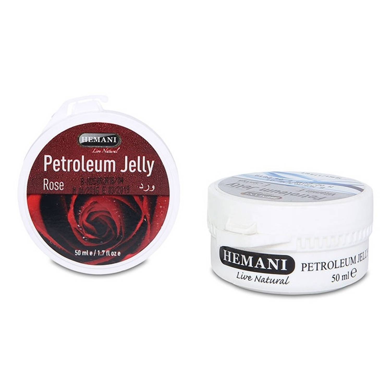 Hemani Petroleum Jelly with Rose 50ml Hemani Petroleum Jelly with Rose 50ml