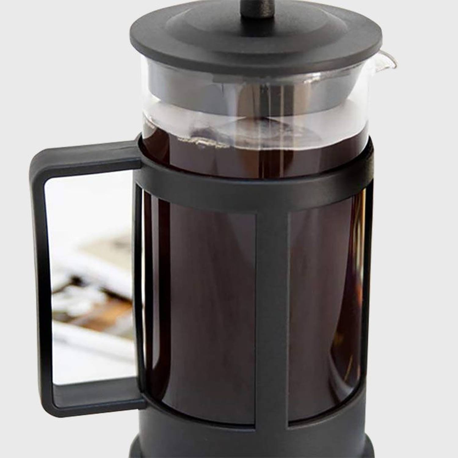 Biggcoffee French Press Fresh Coffee Maker Stainless Steel Transparent Biggcoffee French Press Fresh Coffee Maker Stainless Steel Transparent
