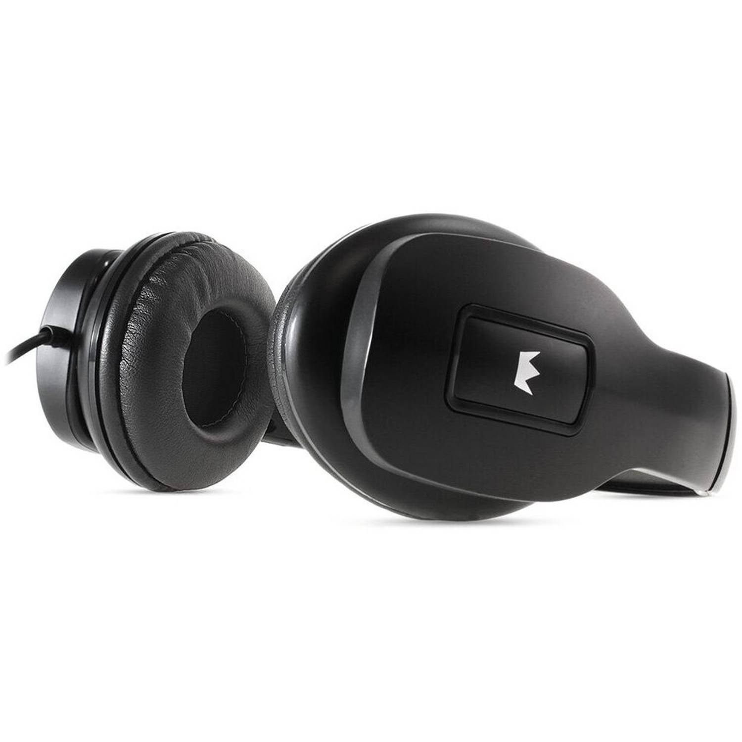 Crown CMH 209T Wired Over Ear Headphone Black Crown CMH 209T Wired Over Ear Headphone Black