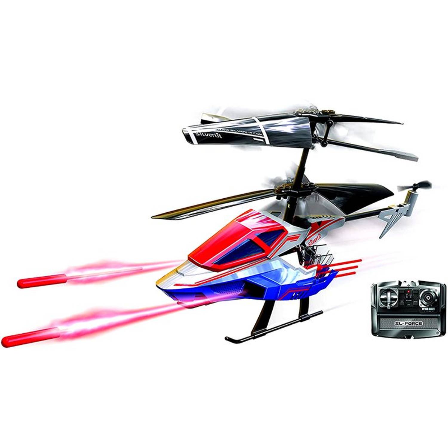 Silverlit 84781 Heli Sniper Helicopter with Missile Launcher Silverlit 84781 Heli Sniper Helicopter with Missile Launcher