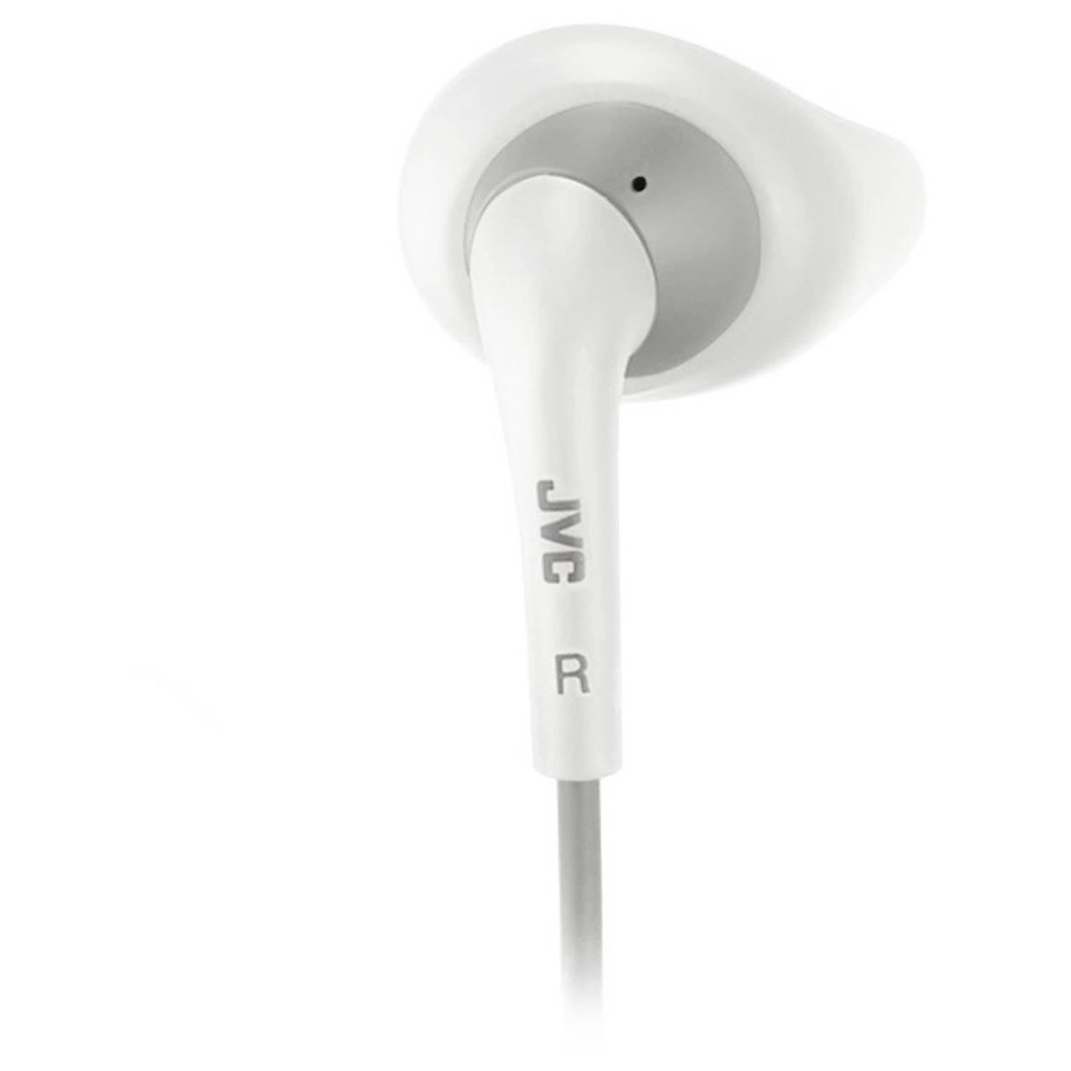 JVC Gumy Sport Wireless Earphone With Nozzle Fit White - HAEN10BTW JVC Gumy Sport Wireless Earphone With Nozzle Fit White - HAEN10BTW